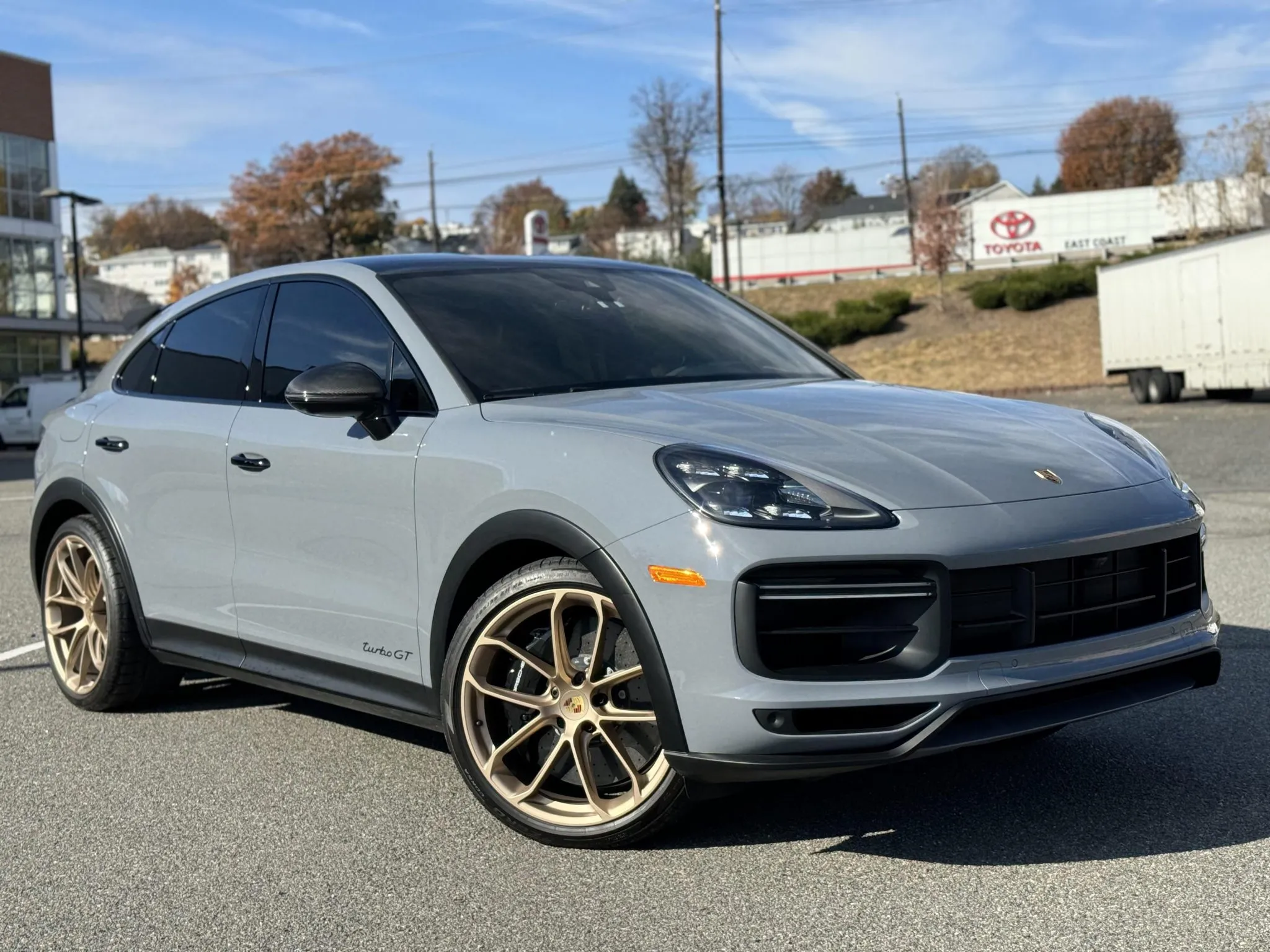 2023 Porsche Cayenne Turbo GT in Arctic Grey