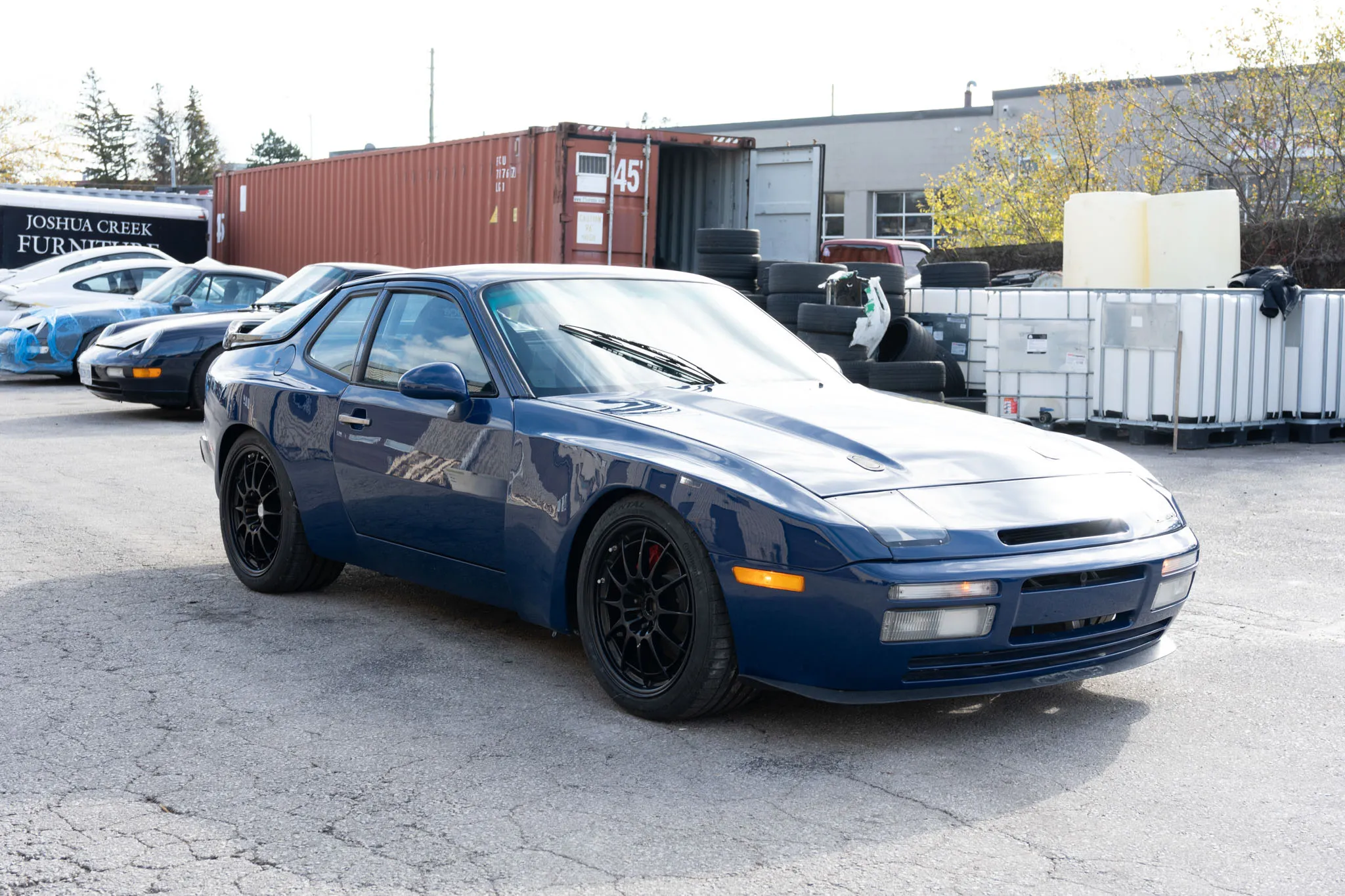 1987 Porsche 944 Turbo in Azurite Blue