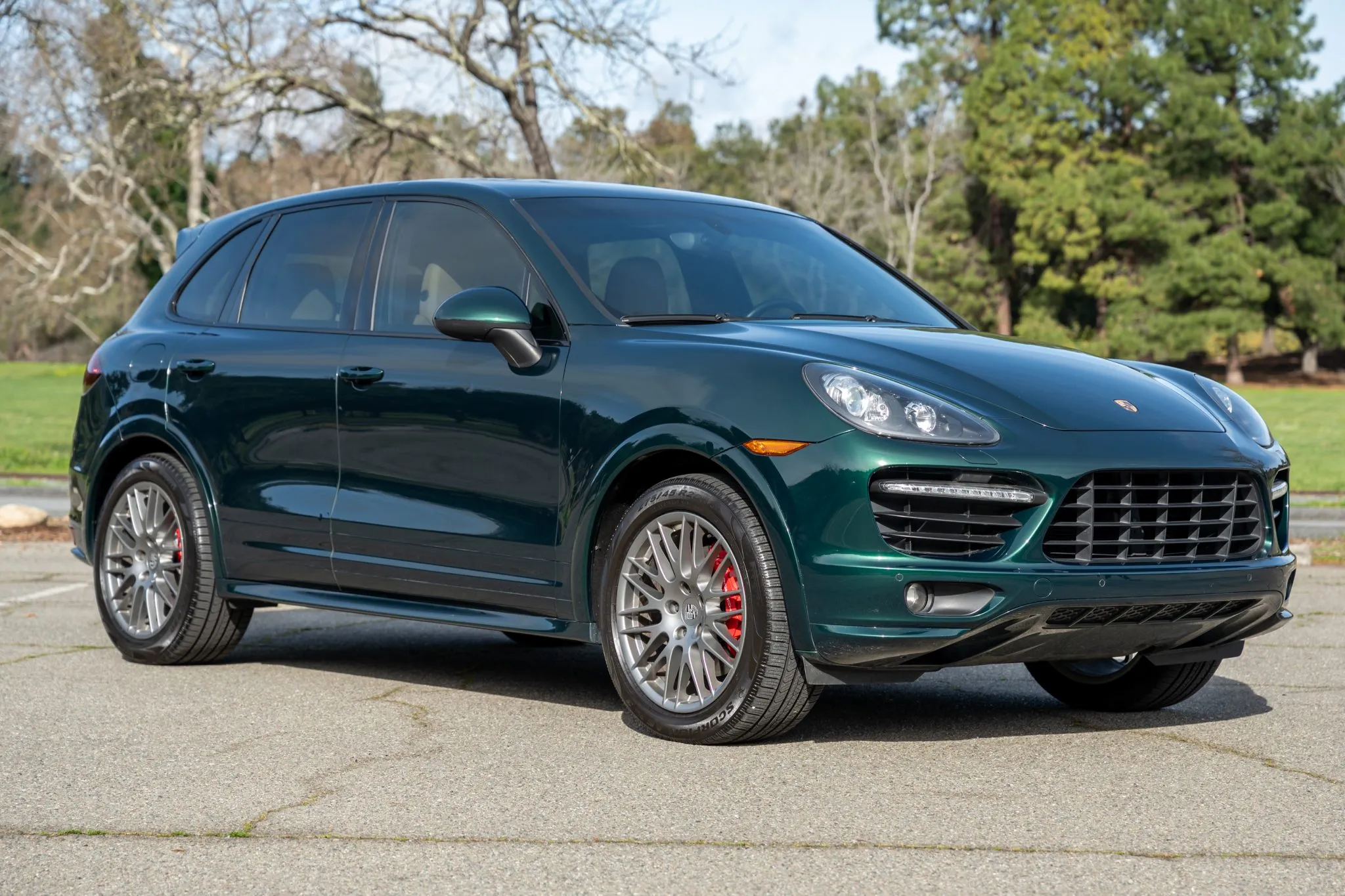 2014 Porsche Cayenne GTS in Jet Green Metallic