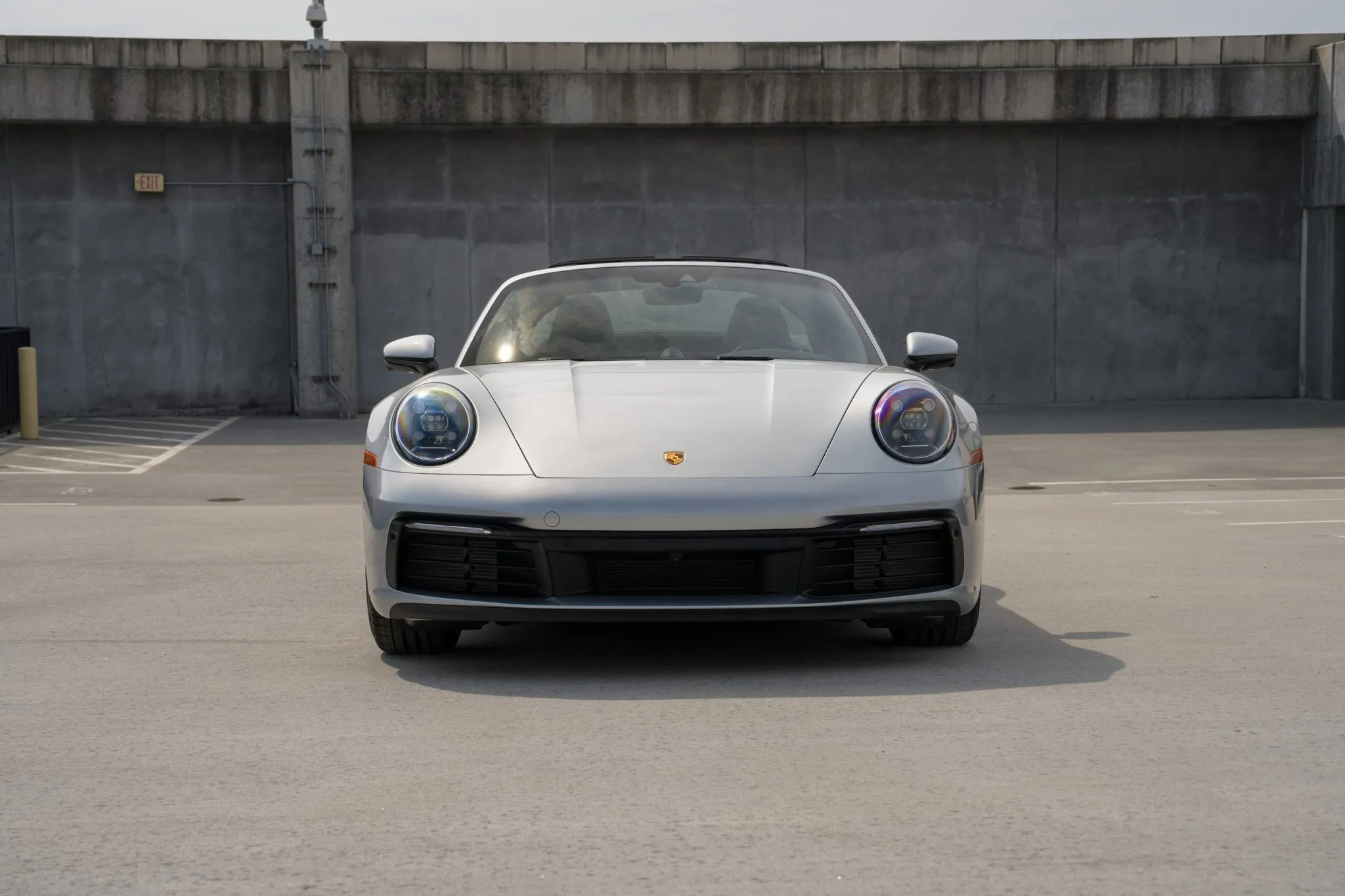 2022 Porsche 911 Targa 4S in Dolomite Silver Metallic