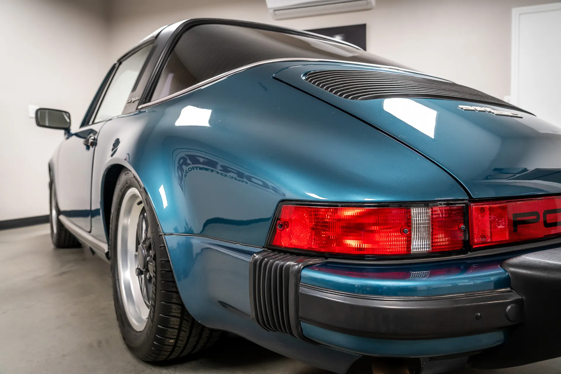 1979 Porsche 911SC Targa in Petrol Blue Metallic