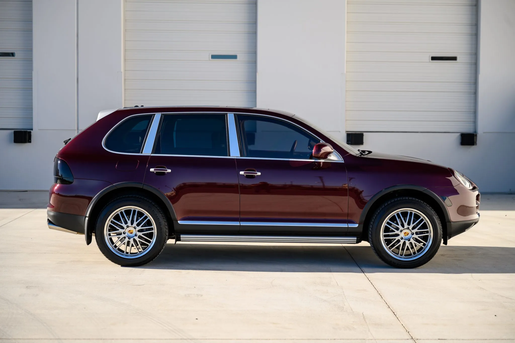 2004 Porsche Cayenne in Carmon Red Metallic