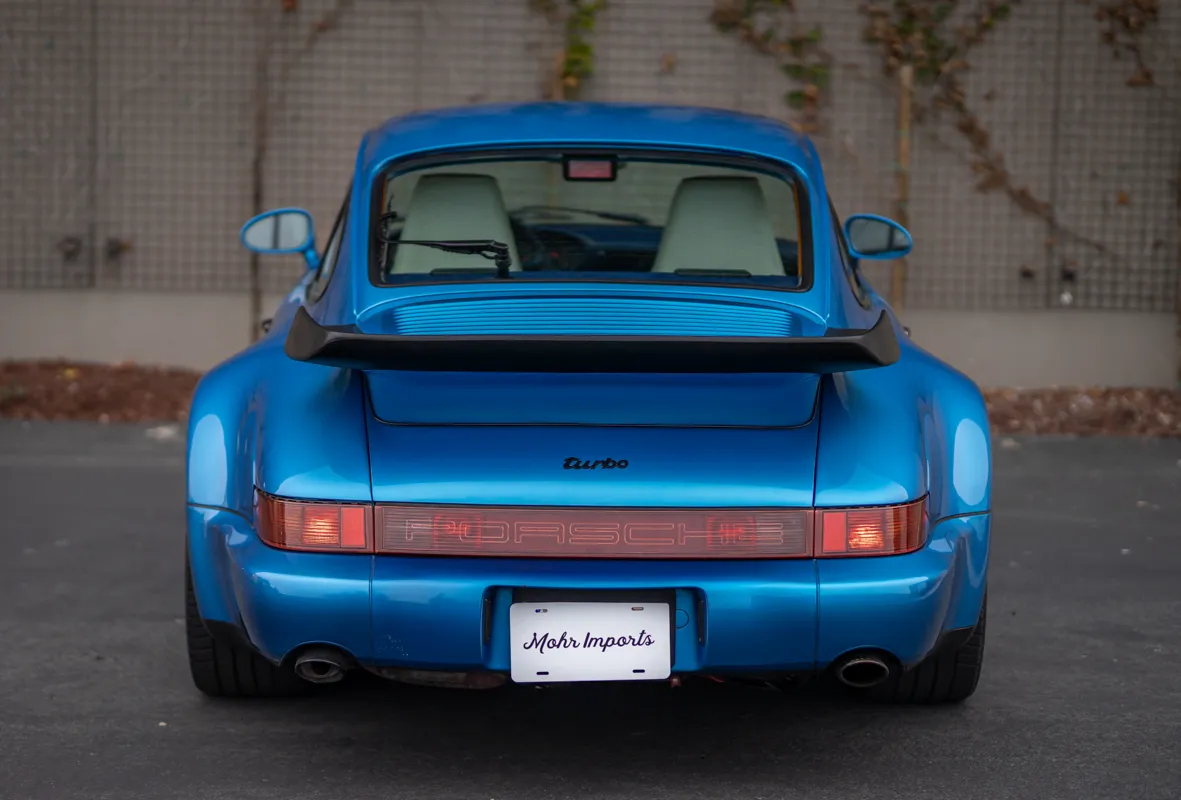 1992 Porsche 911 Turbo in Tahoe Blue Metallic