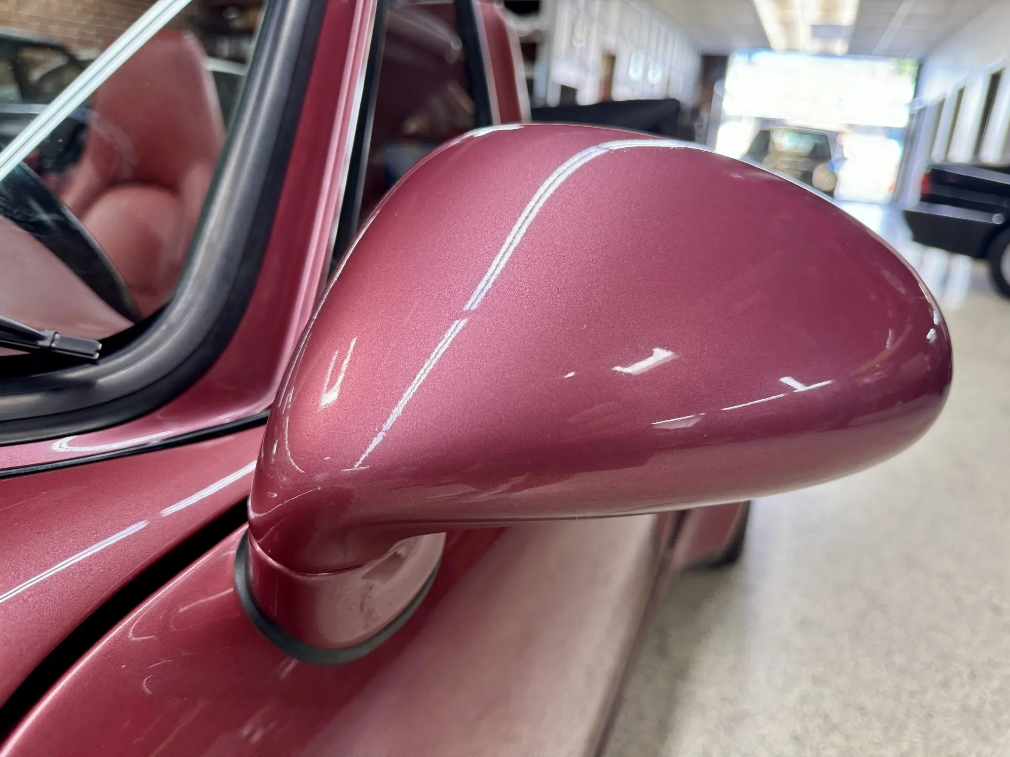 1993 Porsche 911 America Roadster in Raspberry Red Metallic