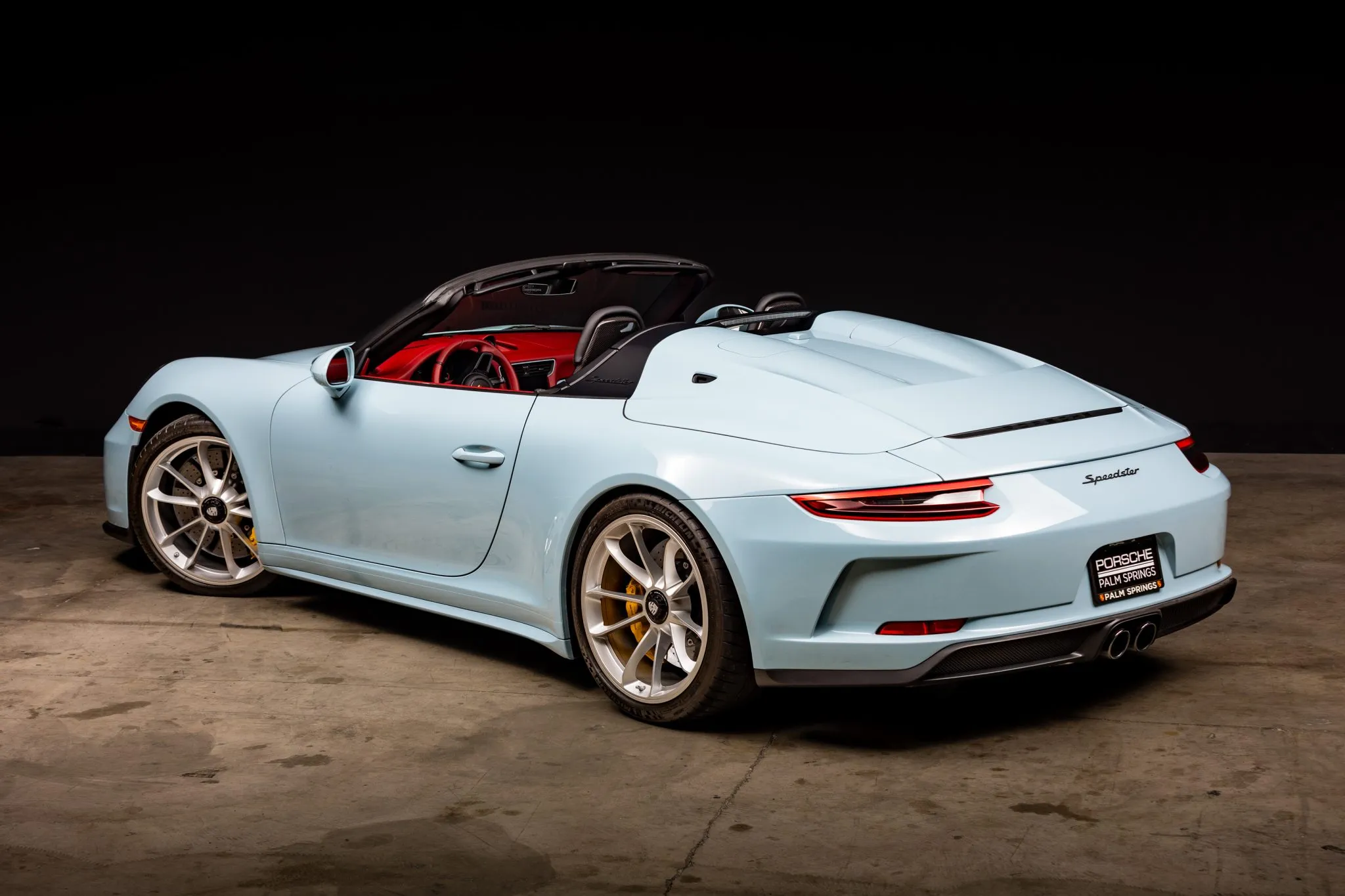 2019 Porsche 911 Speedster in Meissen Blue