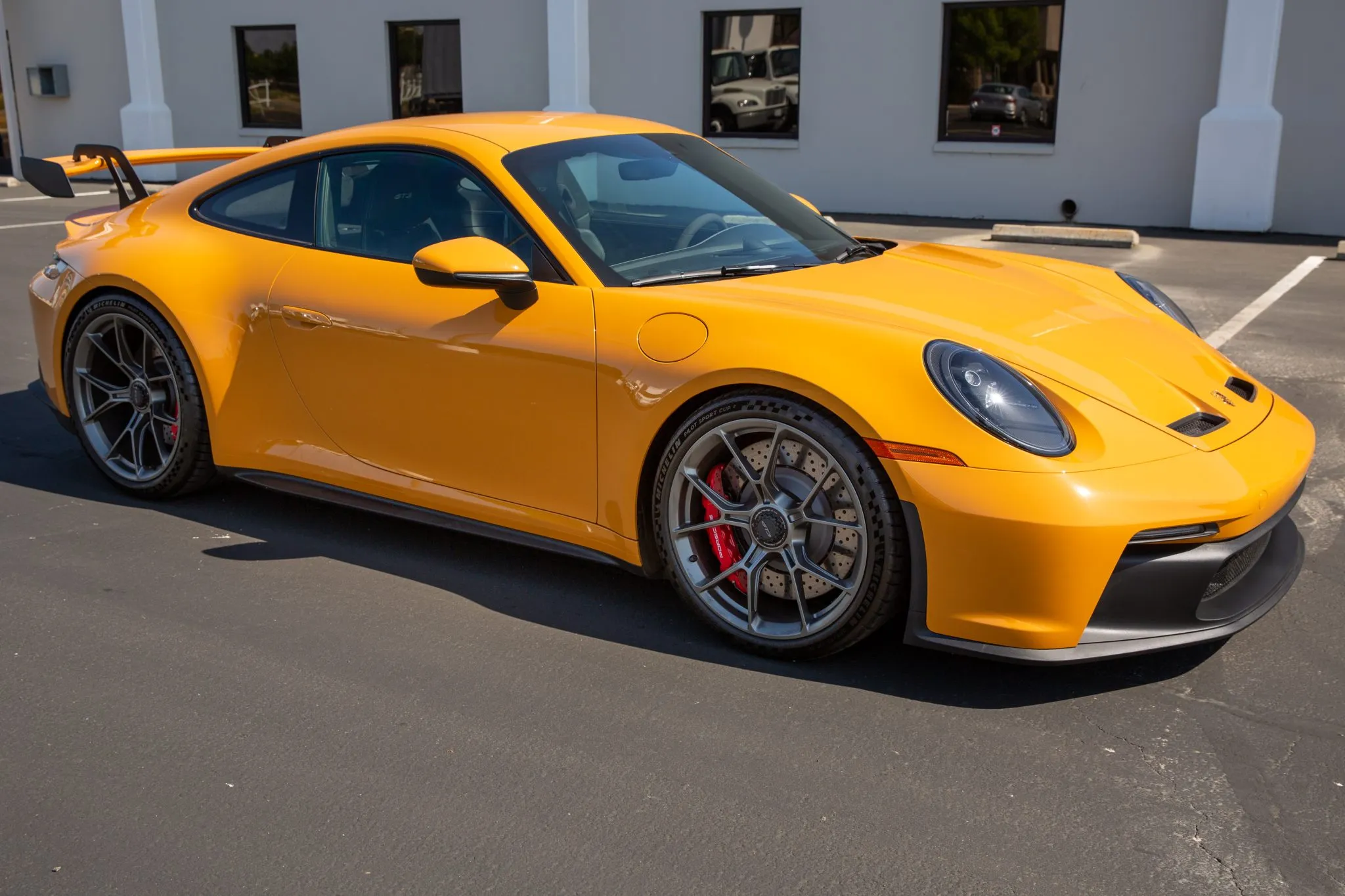 2022 Porsche 911 Turbo S in Bahama Yellow