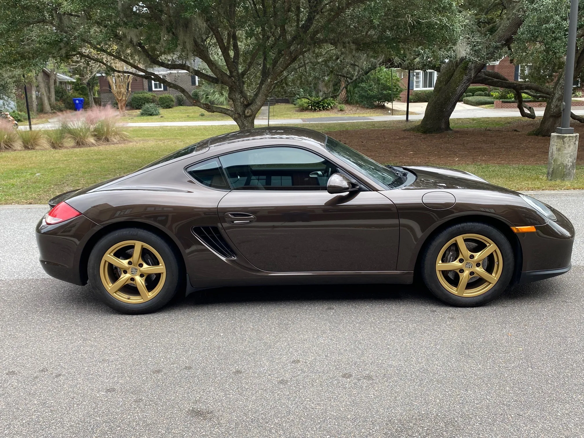 2010 Porsche Cayman in Macadamia Metallic