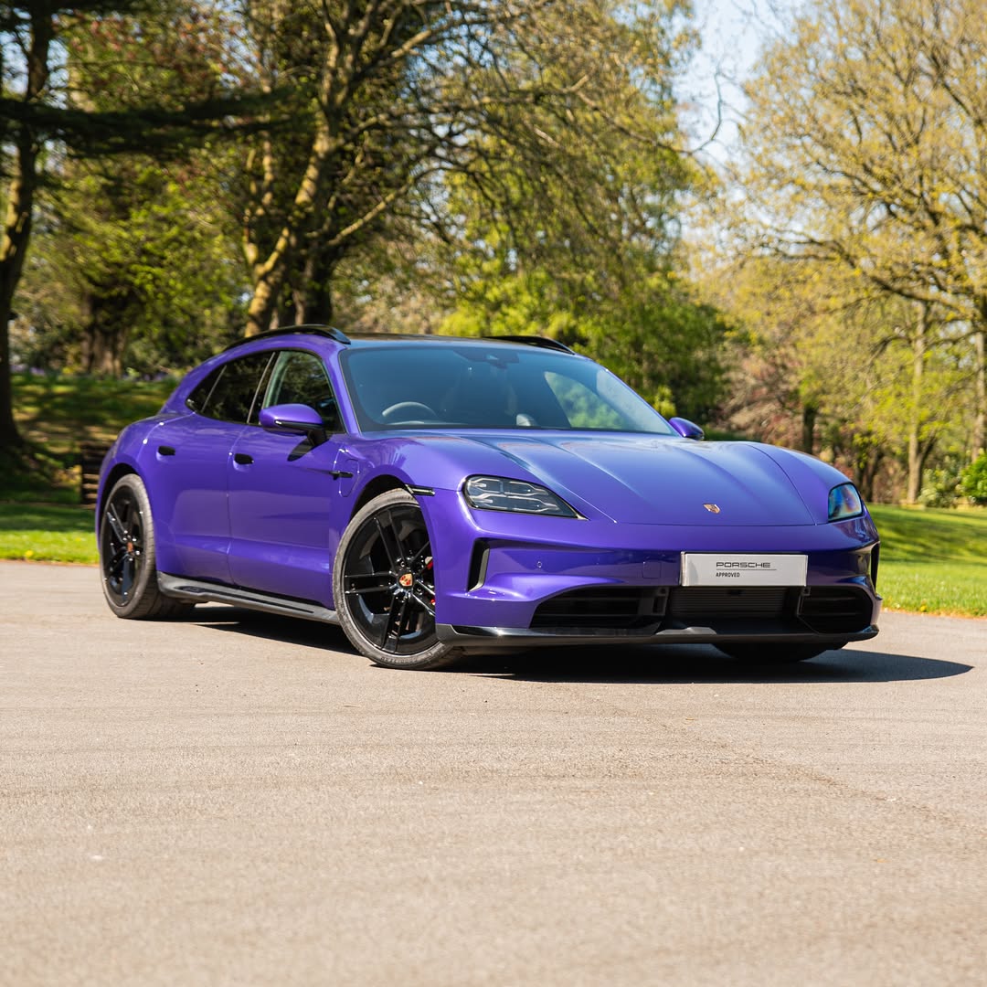 2026 Porsche Taycan GTS Sport Turismo in Purple Sky Metallic