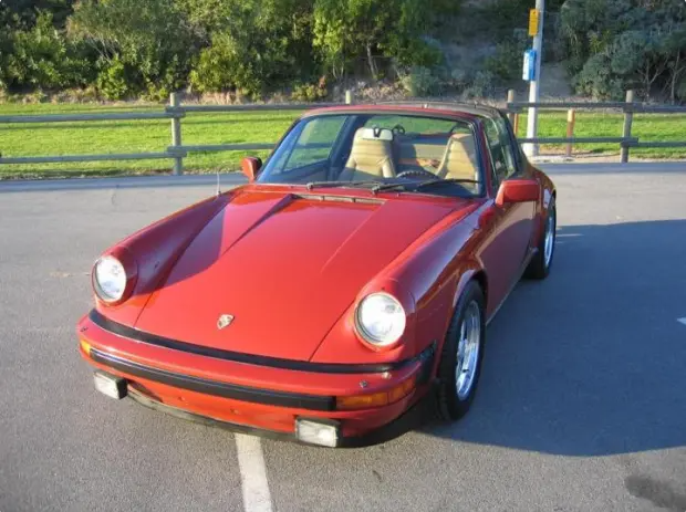 1981 Porsche 911SC Targa in Indiana Red Metallic