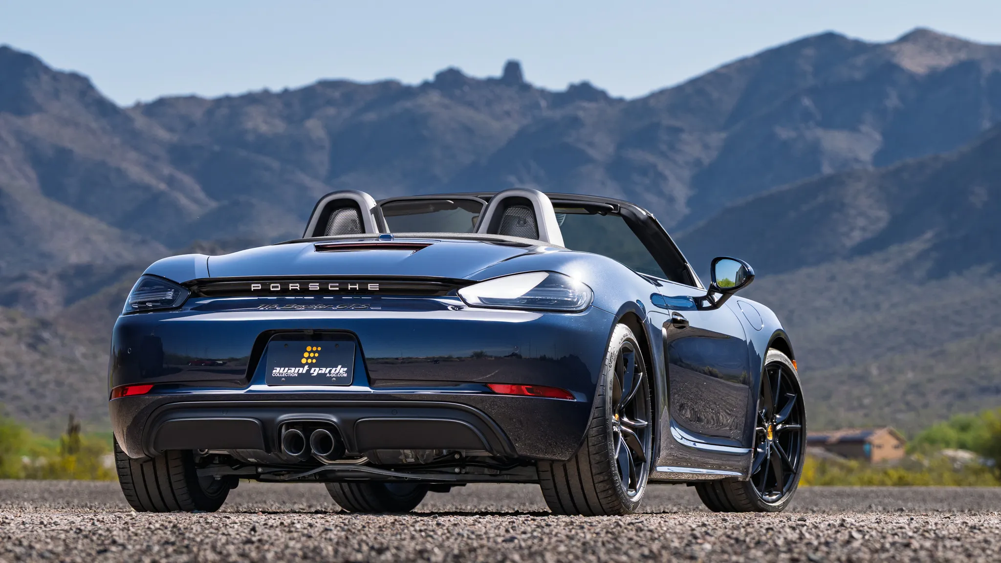 2019 Porsche 718 Boxster GTS in Night Blue Metallic