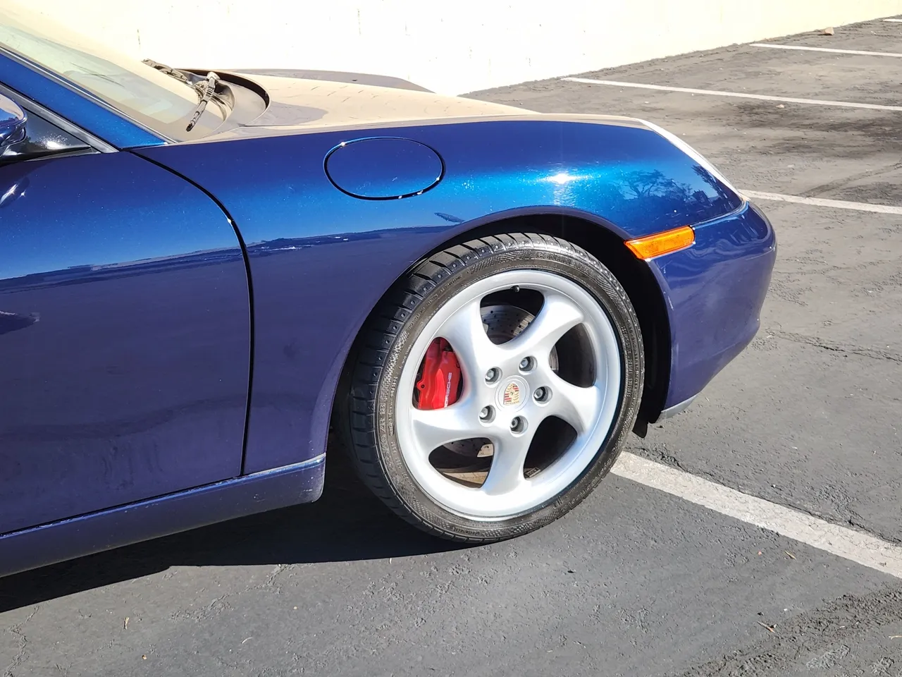 2000 Porsche Boxster S in Ocean Blue Metallic