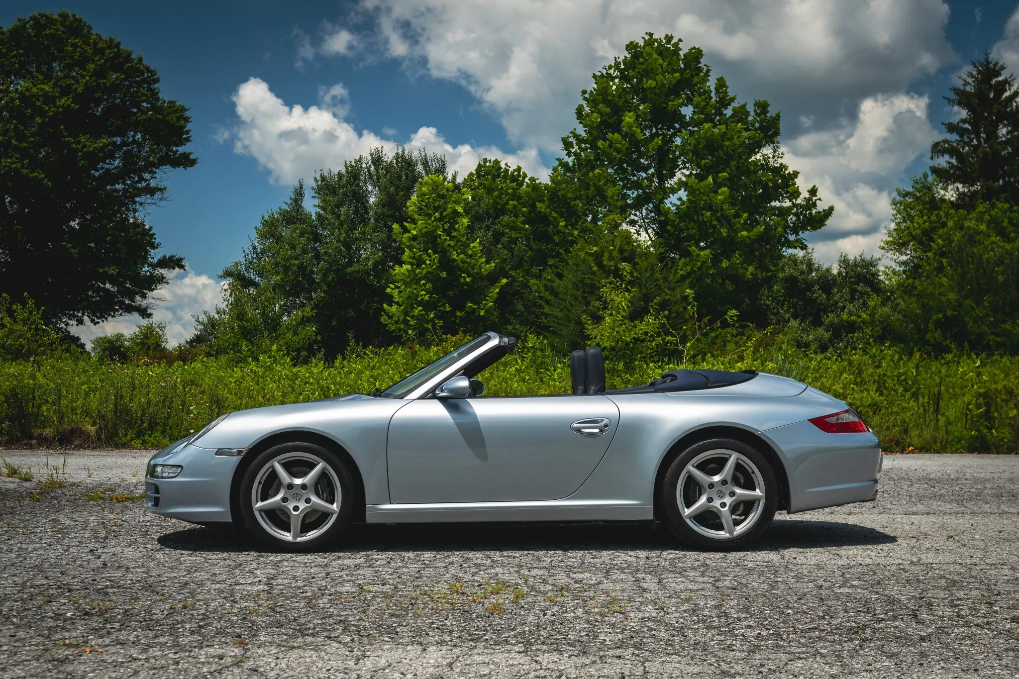 2005 Porsche 911 Carrera Cabriolet in Polar Silver Metallic