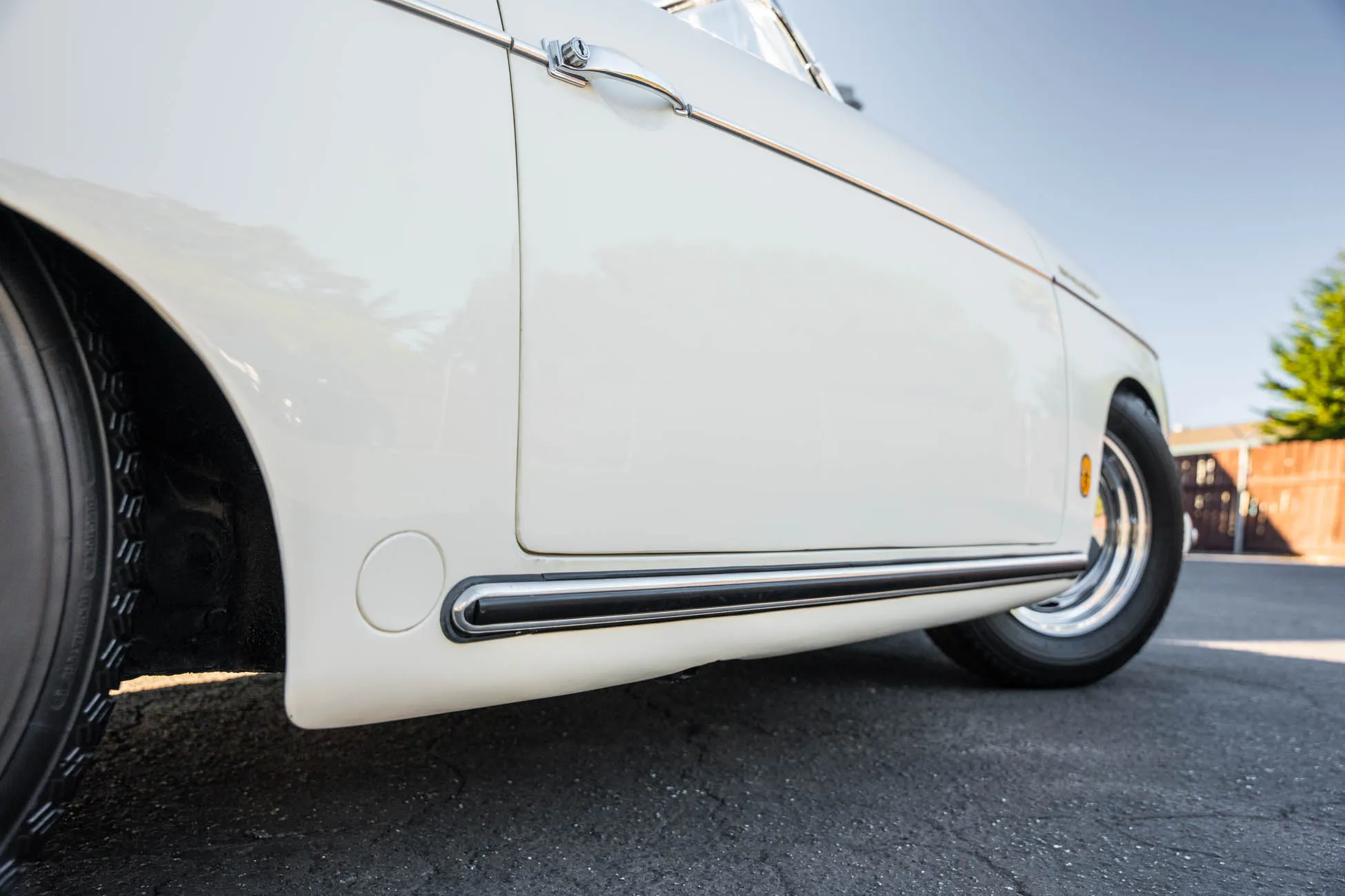 1955 Porsche 356 Pre-A Speedster in Ivory