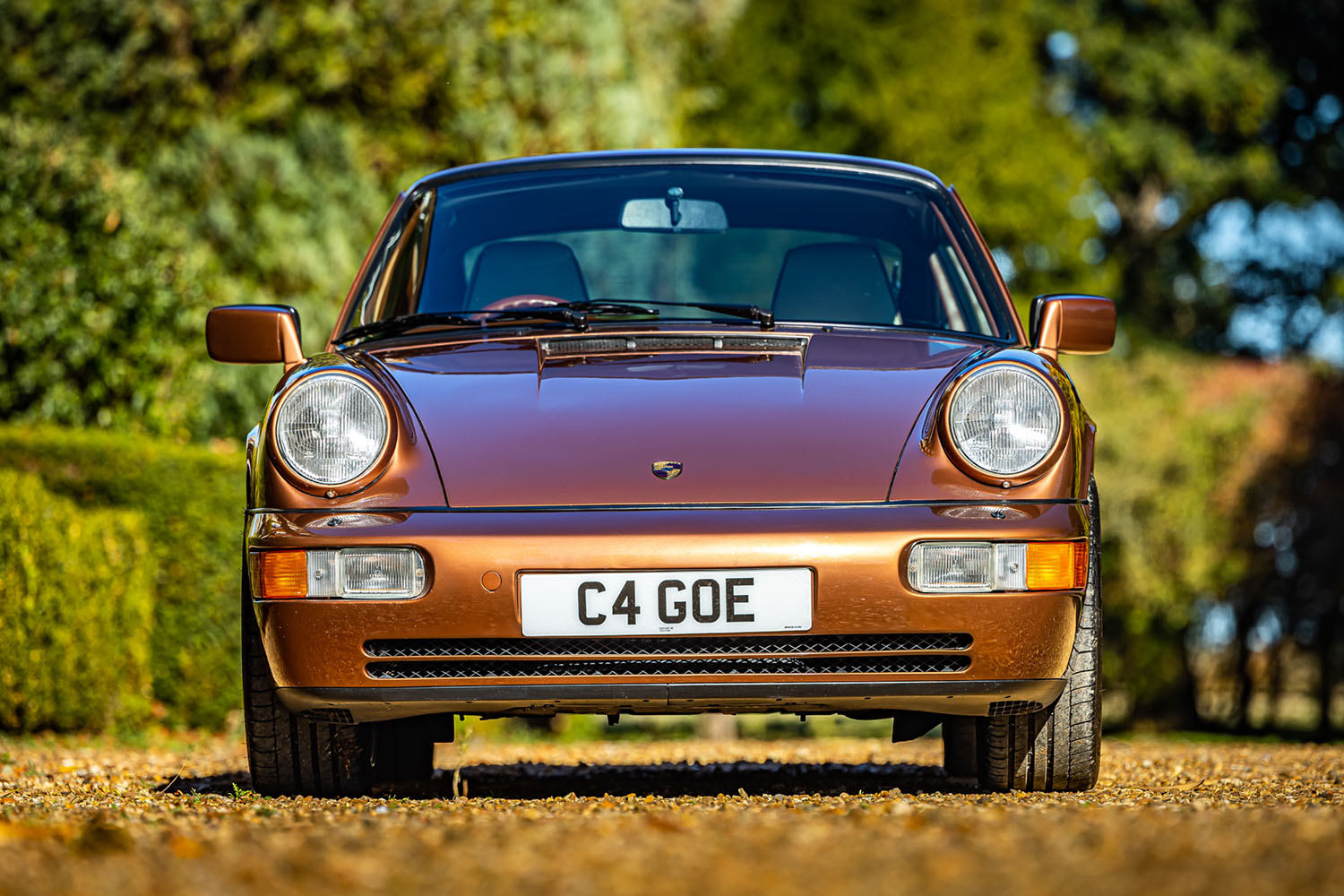 1989 Porsche 911 Carrera 4 in Cognac Brown Metallic