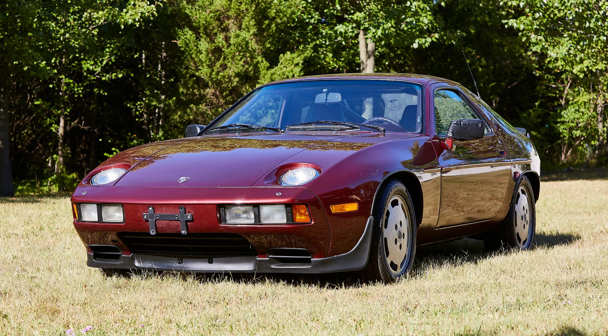 1984 Porsche 928S in Ruby Red Metallic