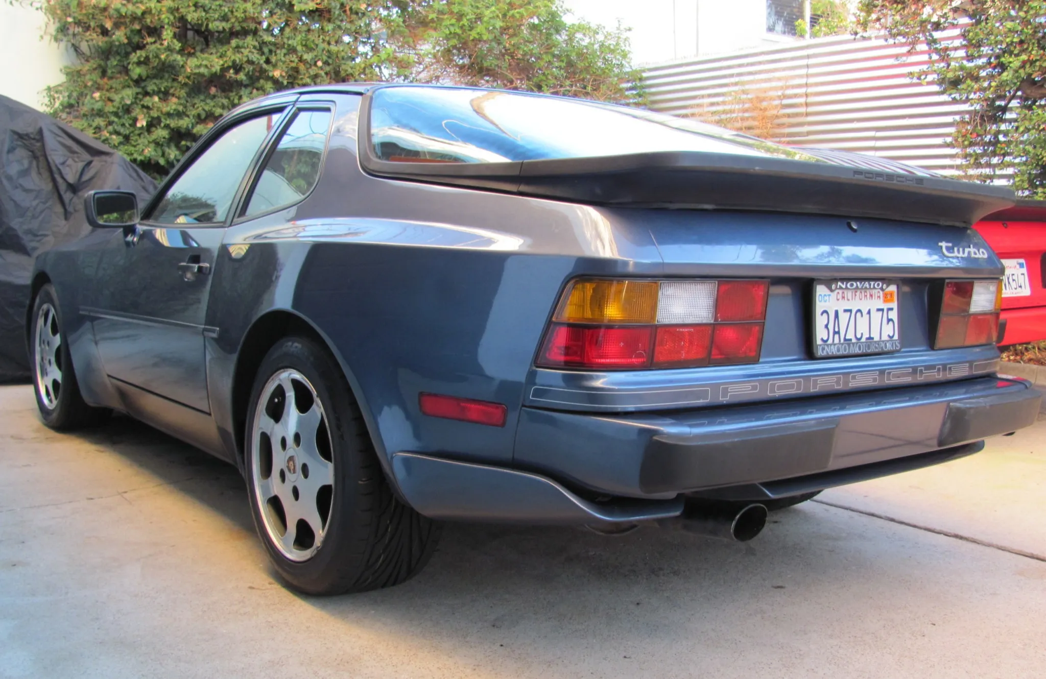 1989 Porsche 944 Turbo M030 in Dove Blue Metallic