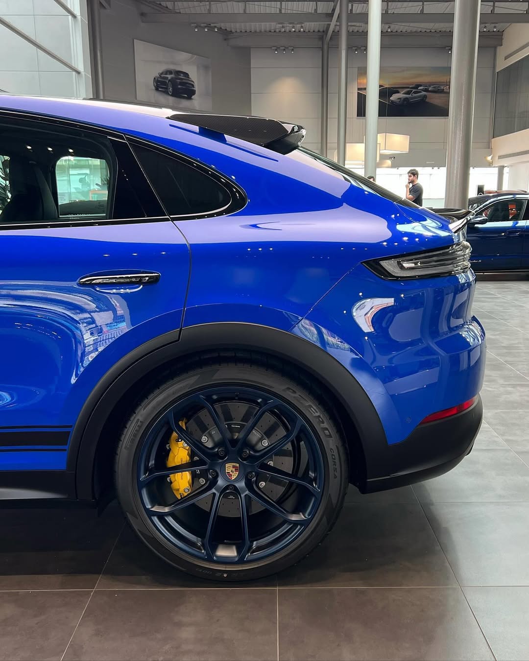 2024 Porsche Cayenne Turbo GT in Nogaro Blue Metallic