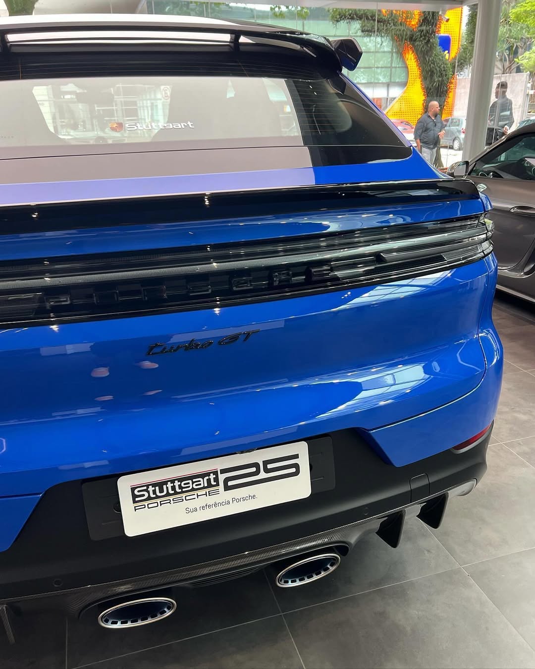 2024 Porsche Cayenne Turbo GT in Nogaro Blue Metallic