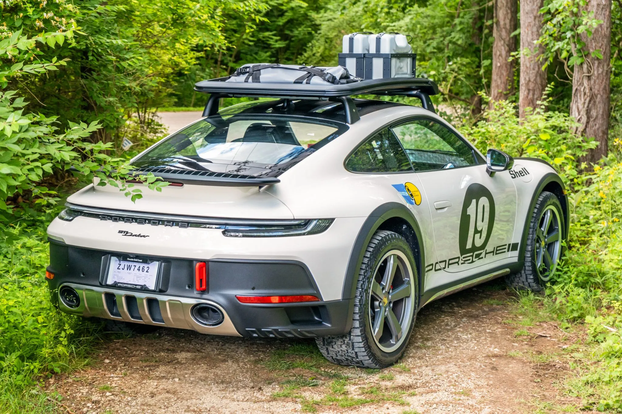 2024 Porsche 911 Dakar in Creme White