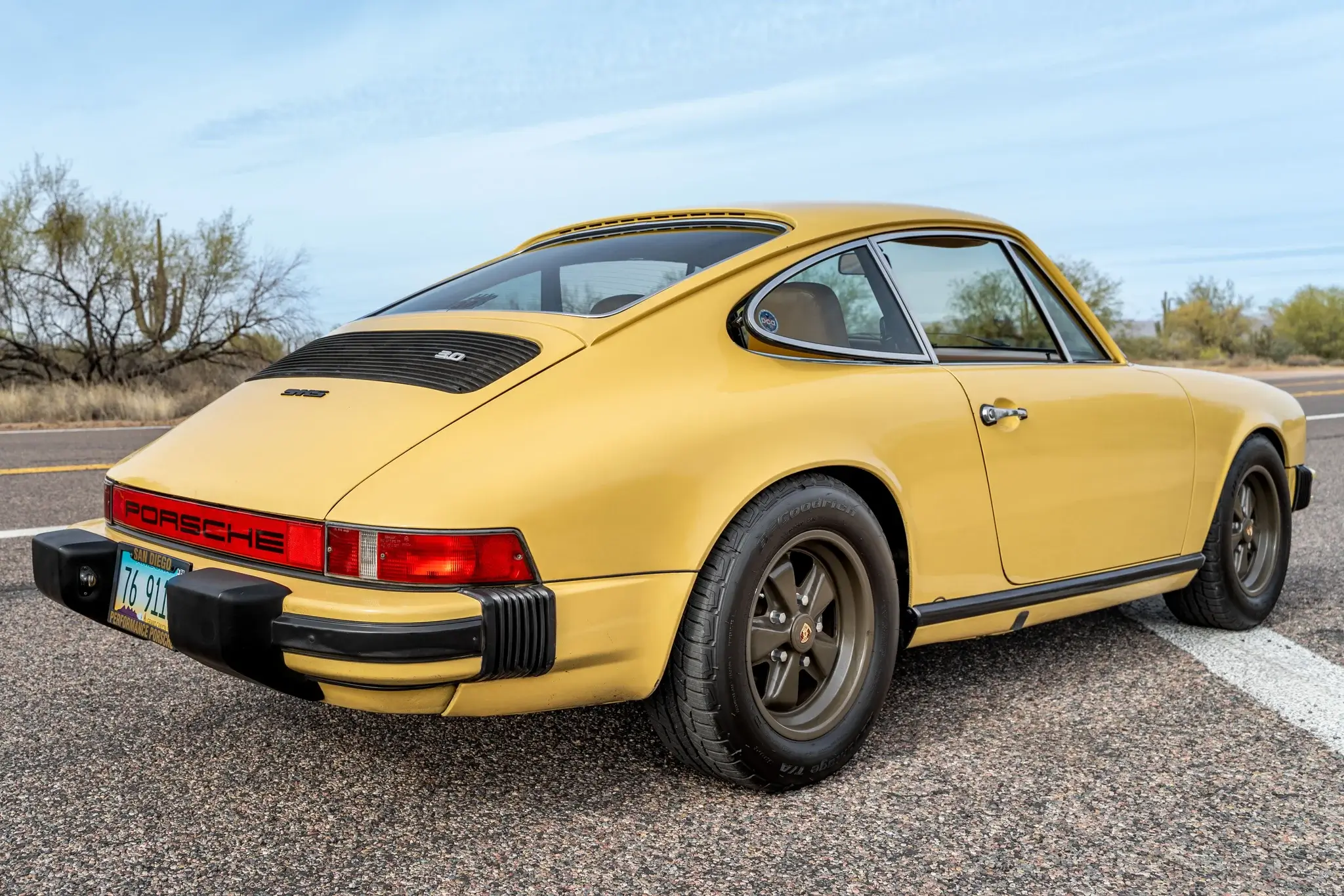 1976 Porsche 911S Coupe in Desert Beige Metallic
