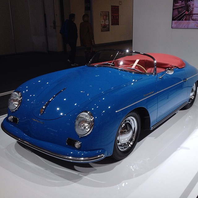 1955 Porsche 356 in Speedster Blue