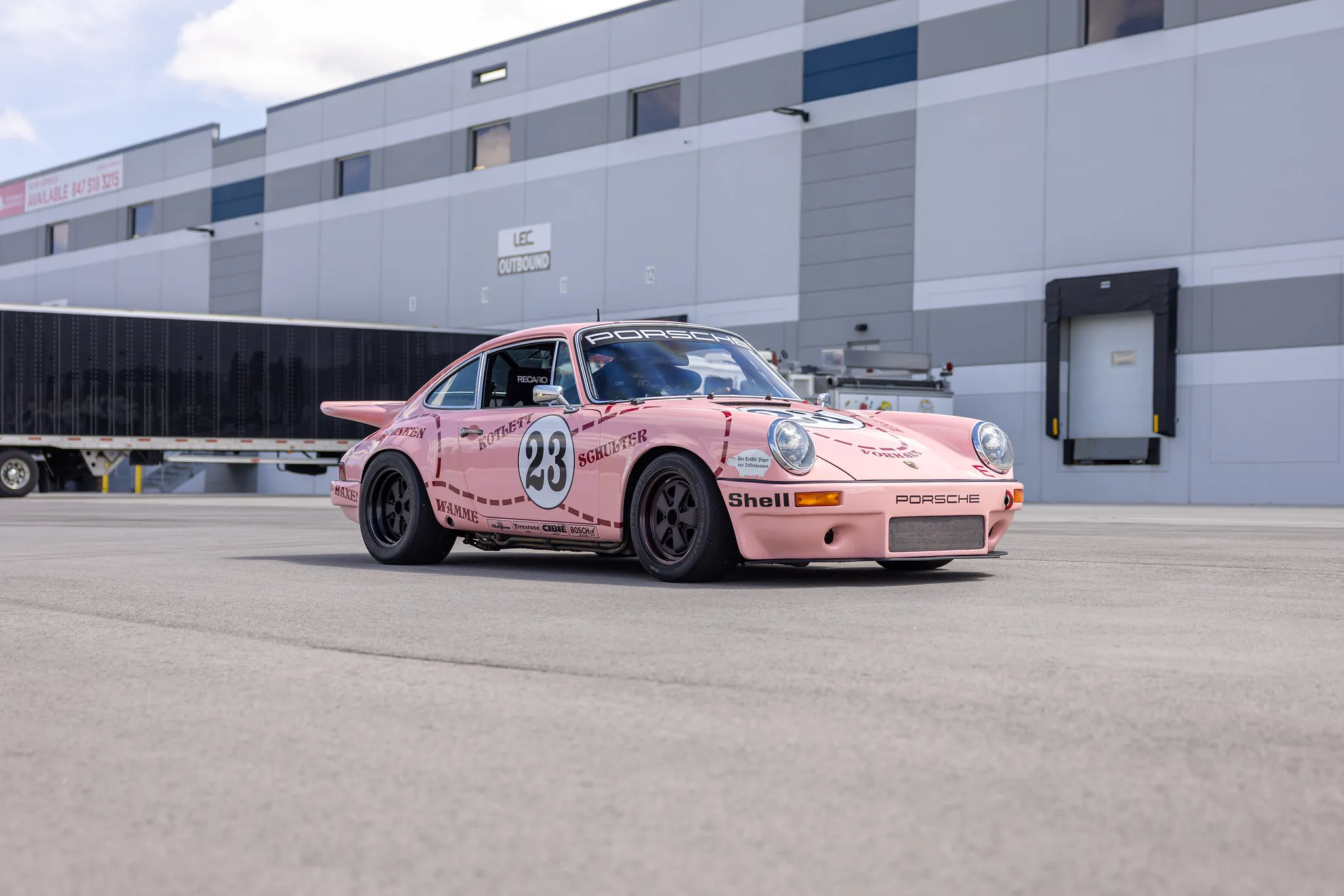 1987 Porsche 911 Carrera Coupe G50 Track Car in Pink Pig