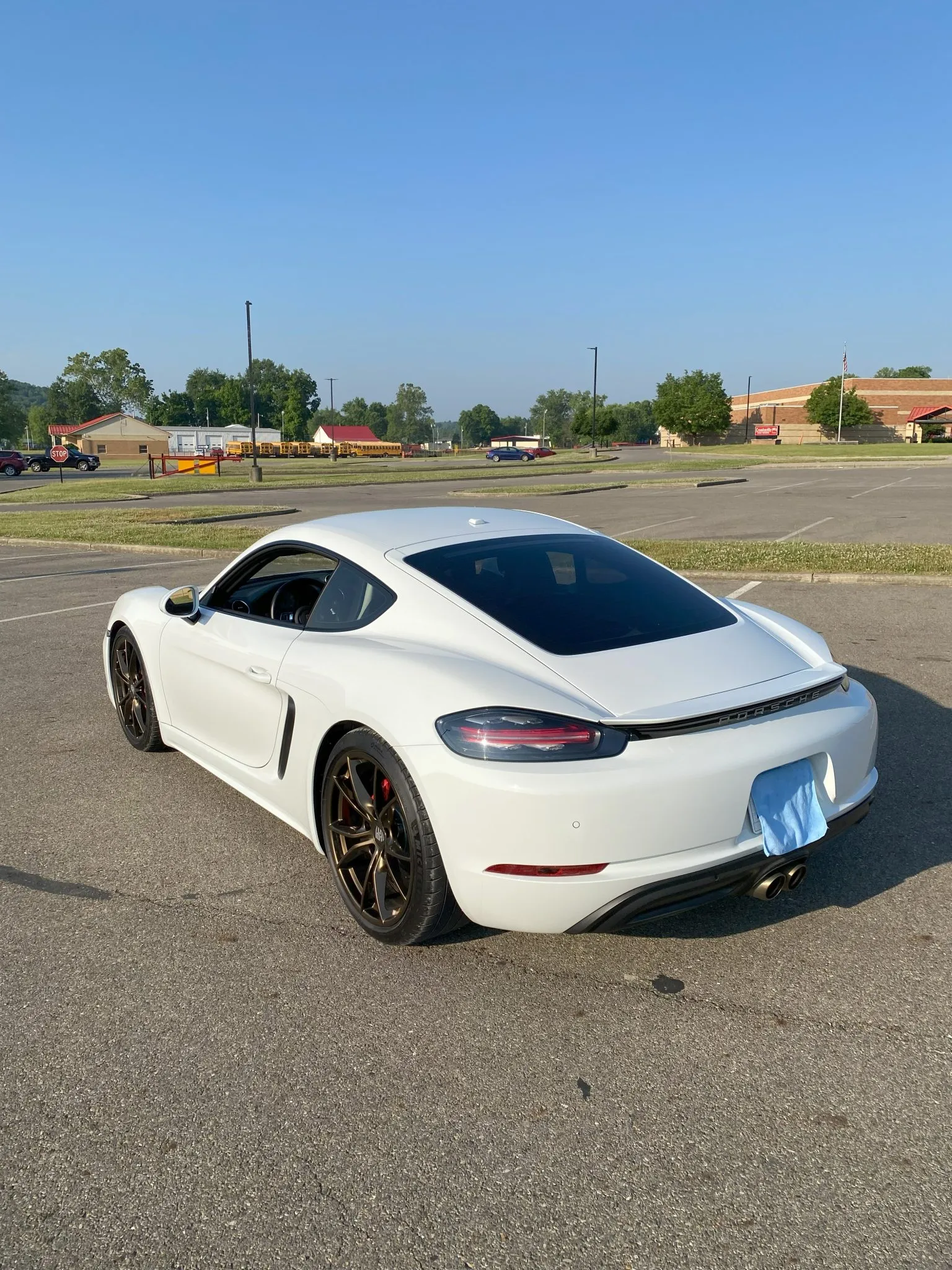2018 Porsche 718 Cayman S in Pure White