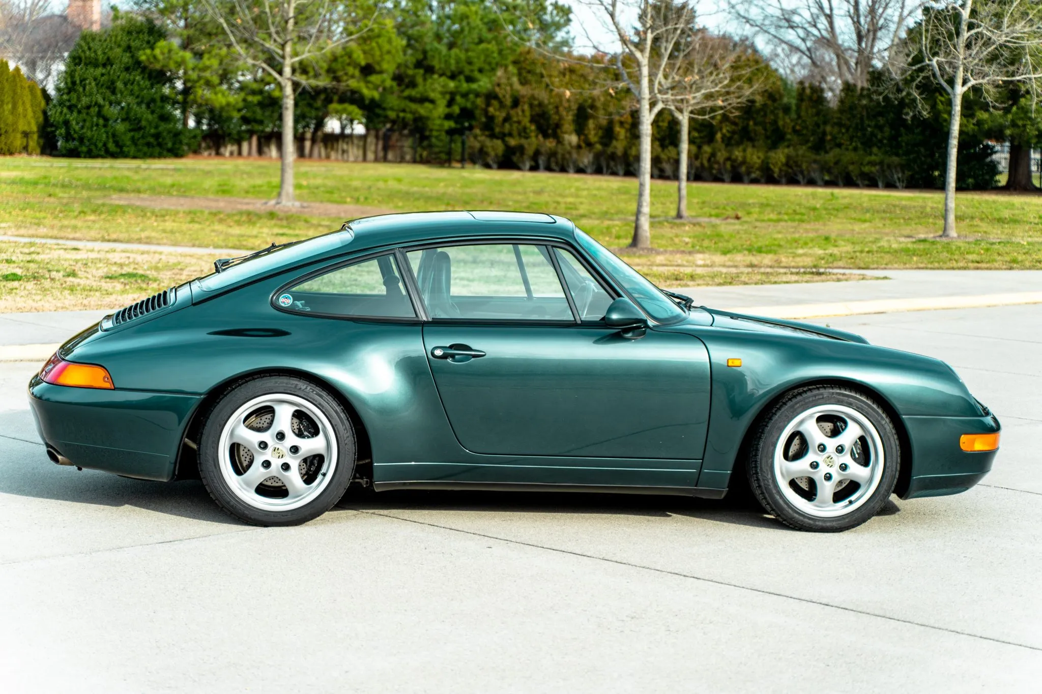 1995 Porsche 911 Carrera Coupe in Aventurine Green Metallic