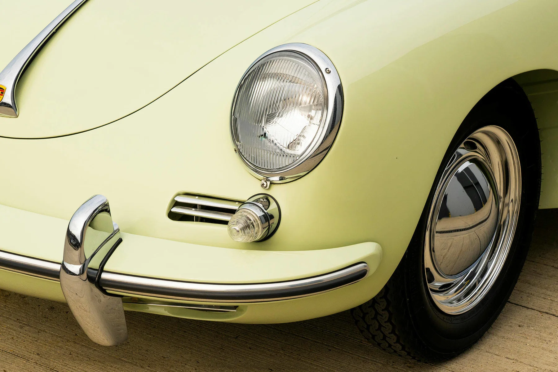 1957 Porsche 356 B 1600 in Glacier White