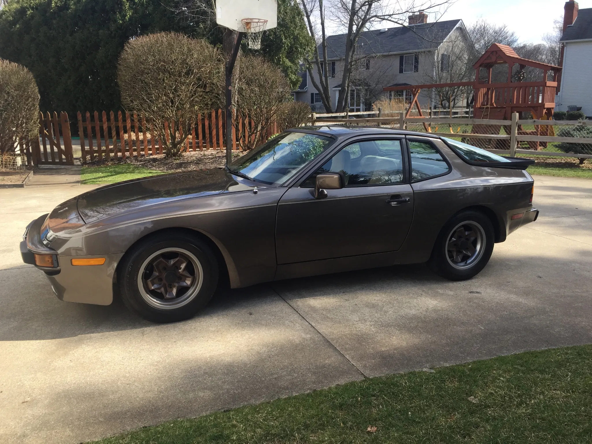 1984 Porsche 944 In Sable Brown Metallic