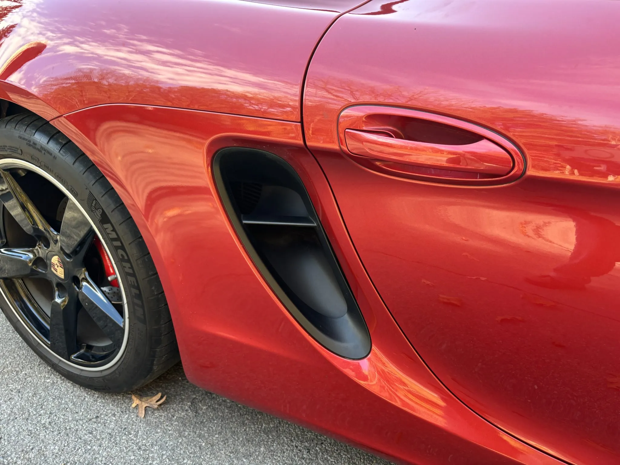 2014 Porsche Cayman S in Amaranth Red Metallic