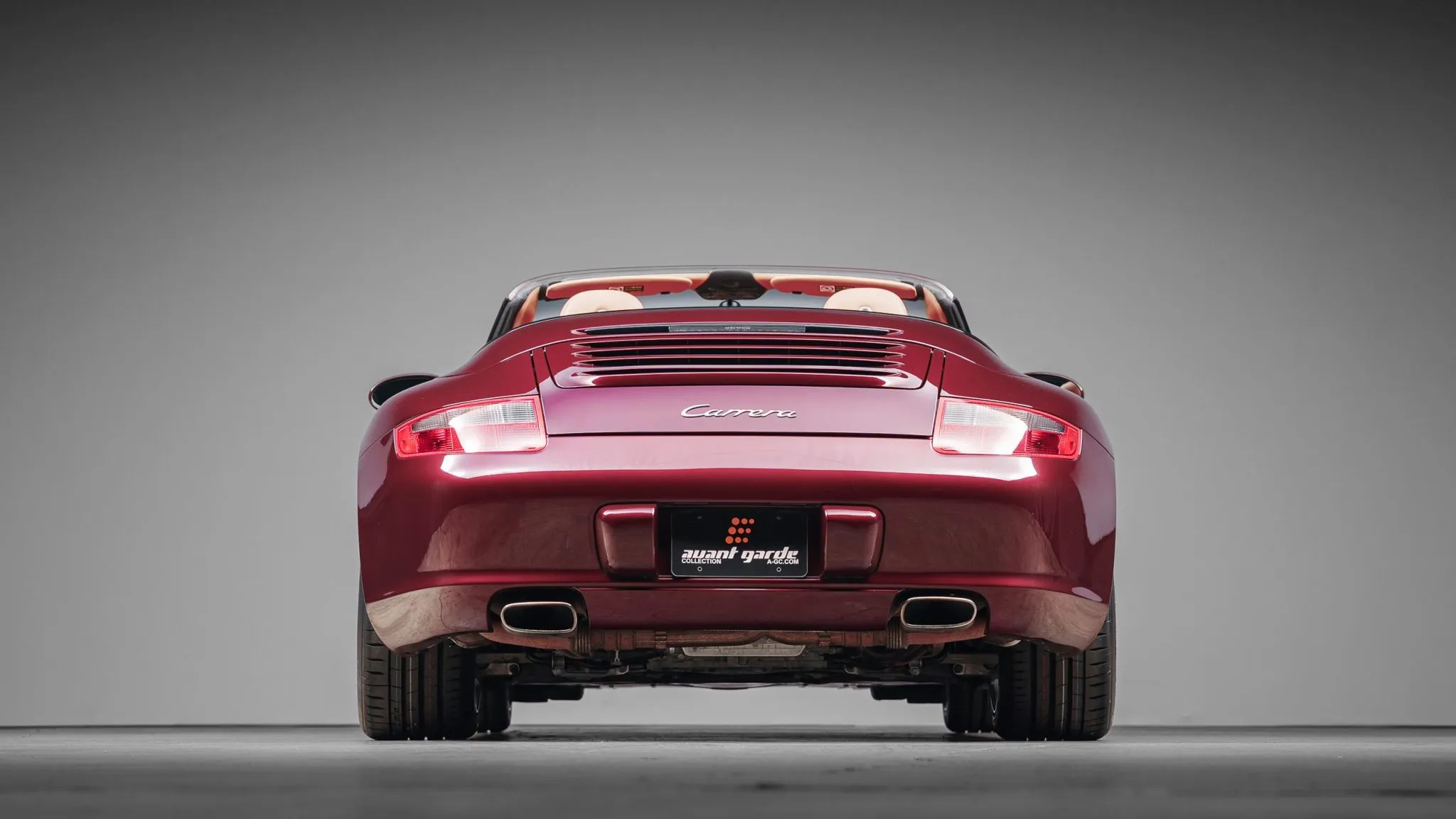 2007 Porsche 911 Carrera Cabriolet in Carmon Red Metallic