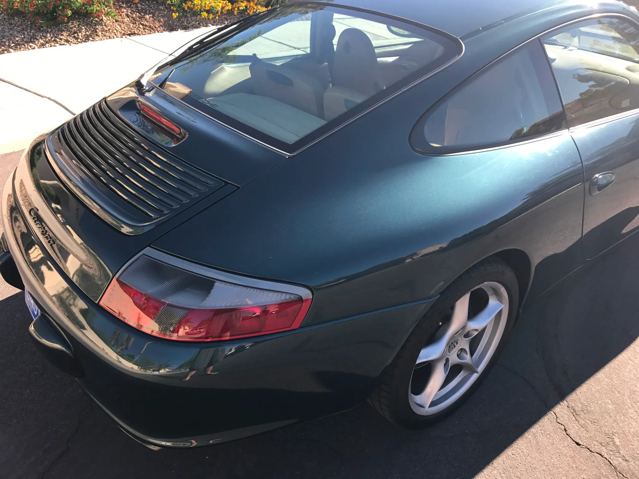 2003 Porsche 911 Carrera Coupe in Dark Teal Metallic