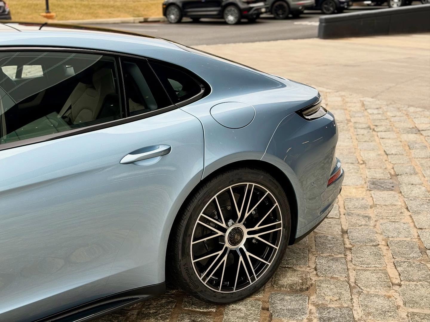 2025 Porsche Panamera Turbo S in Fountain Blue Metallic