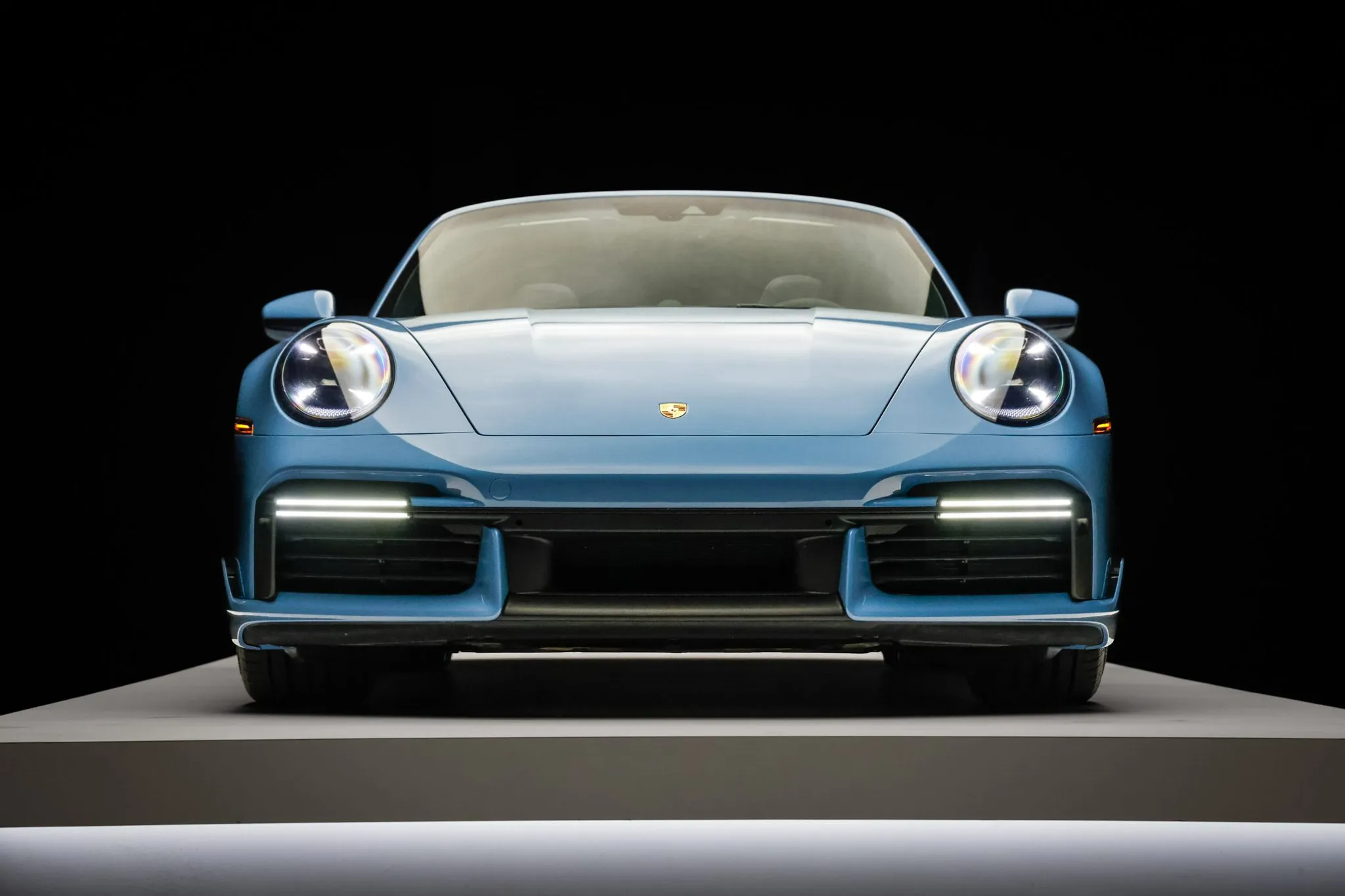2025 Porsche 911 Turbo S Cabriolet in Nashy Blue
