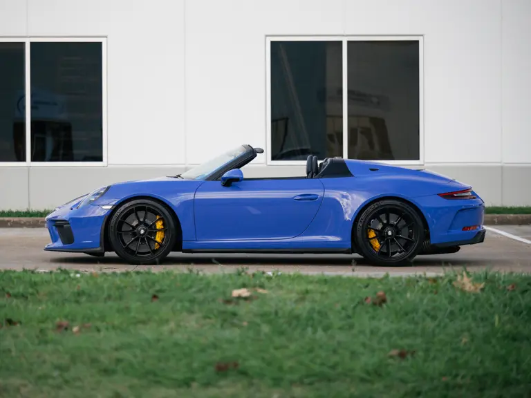 2019 Porsche 911 Speedster in Speedster Blue