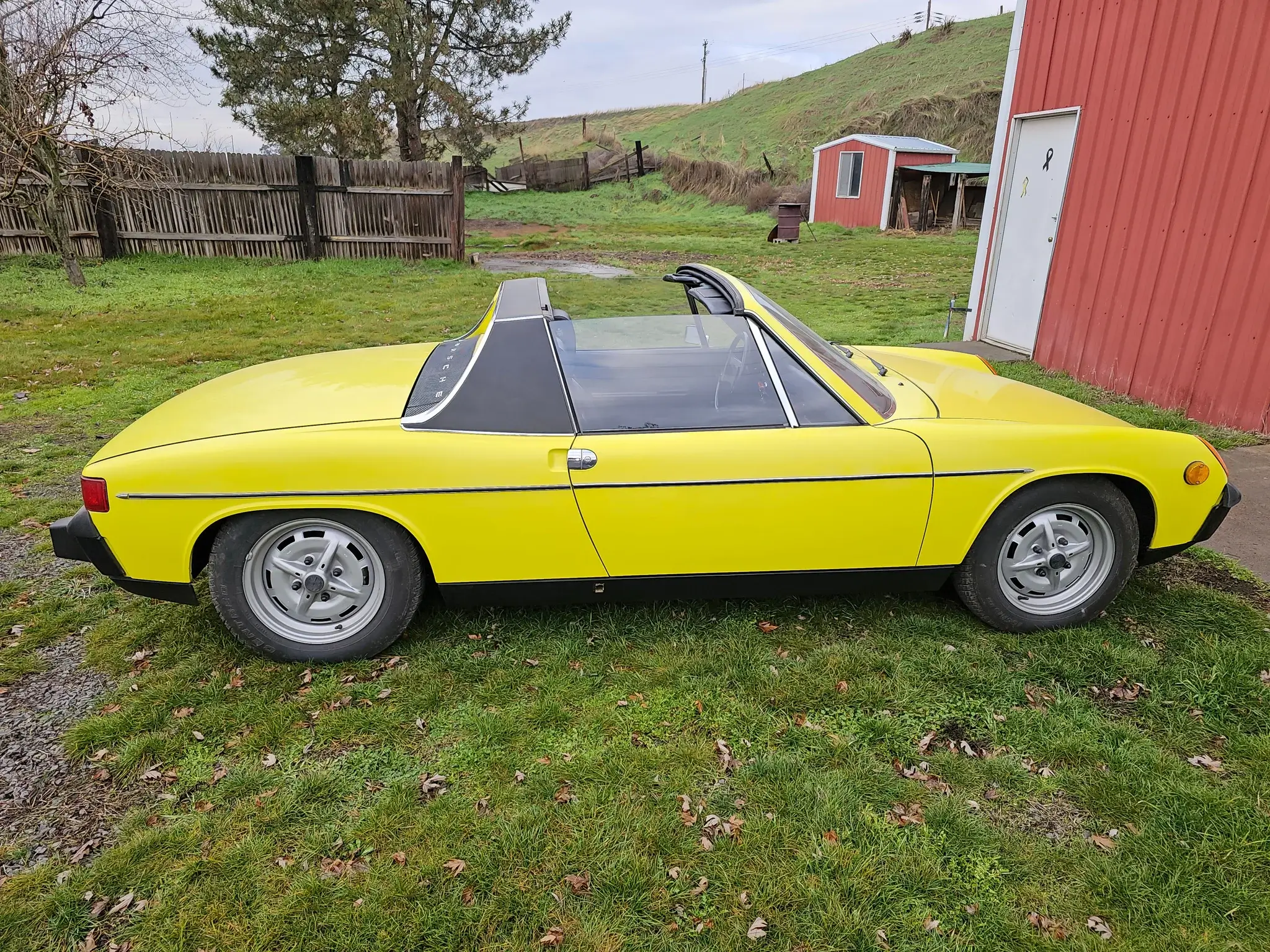 1974 Porsche 914 1.8 in Chrome Yellow
