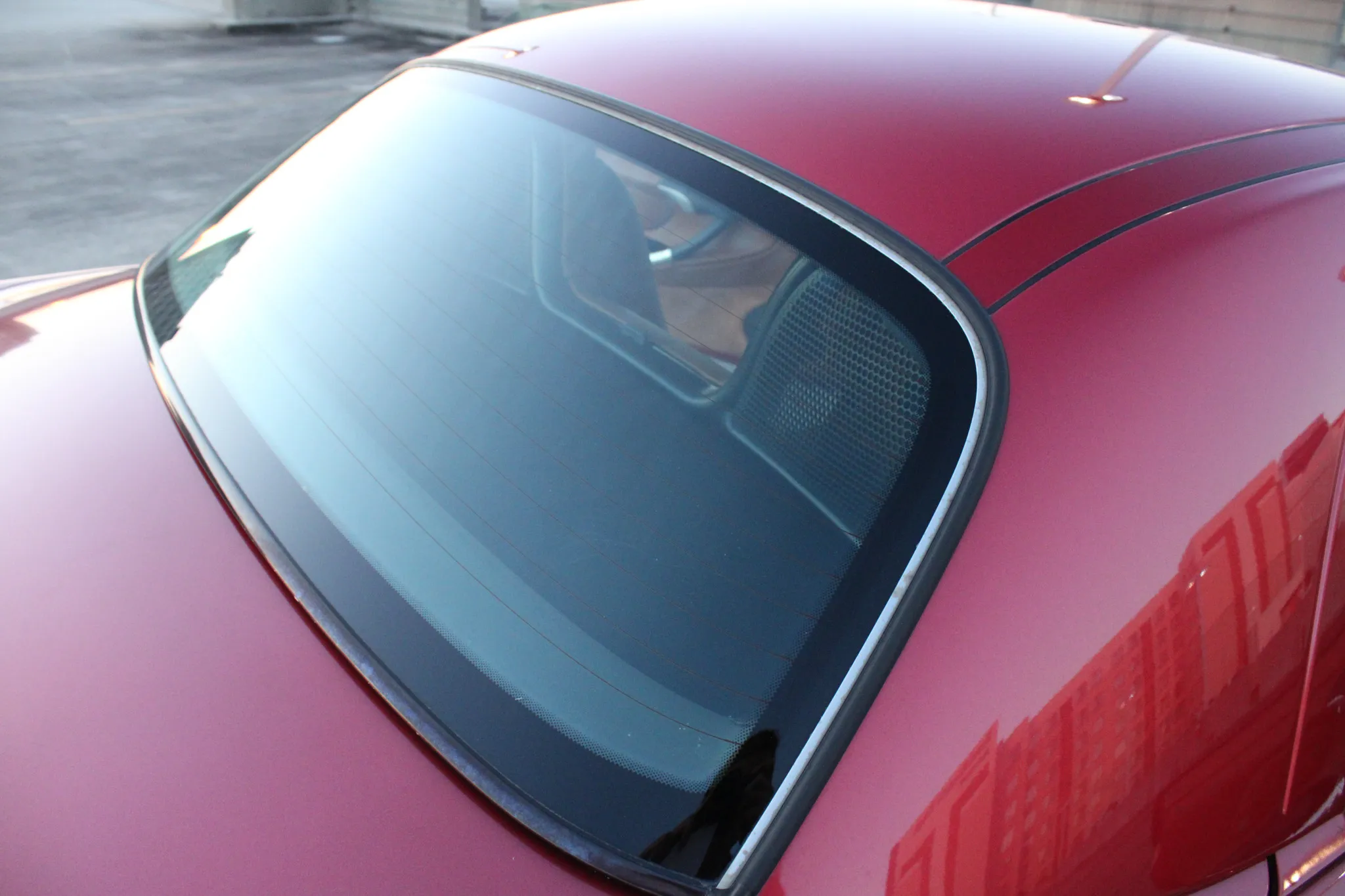 2001 Porsche Boxster S in Orient Red Metallic