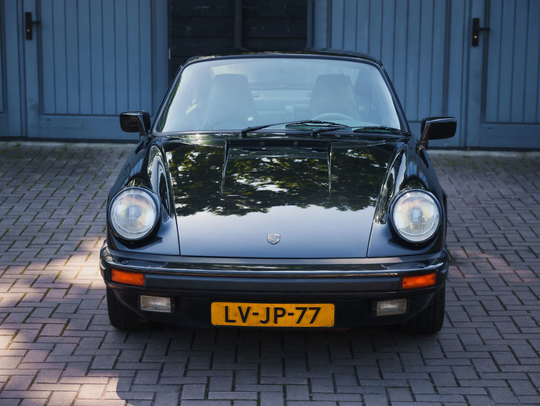 1988 Porsche 911 Carrera 3.2 In Satin Black Metallic