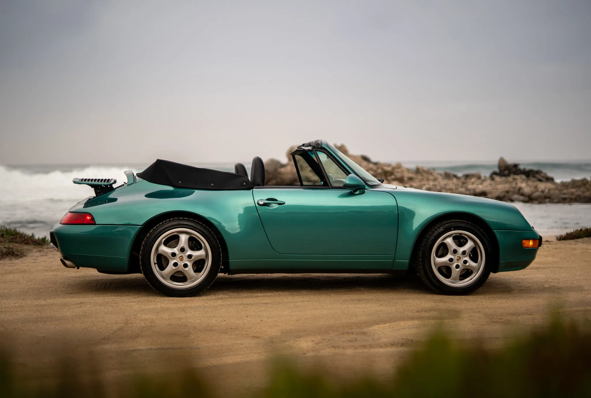 1996 Porsche 911 Carrera Cabriolet in Wimbledon Green Metallic