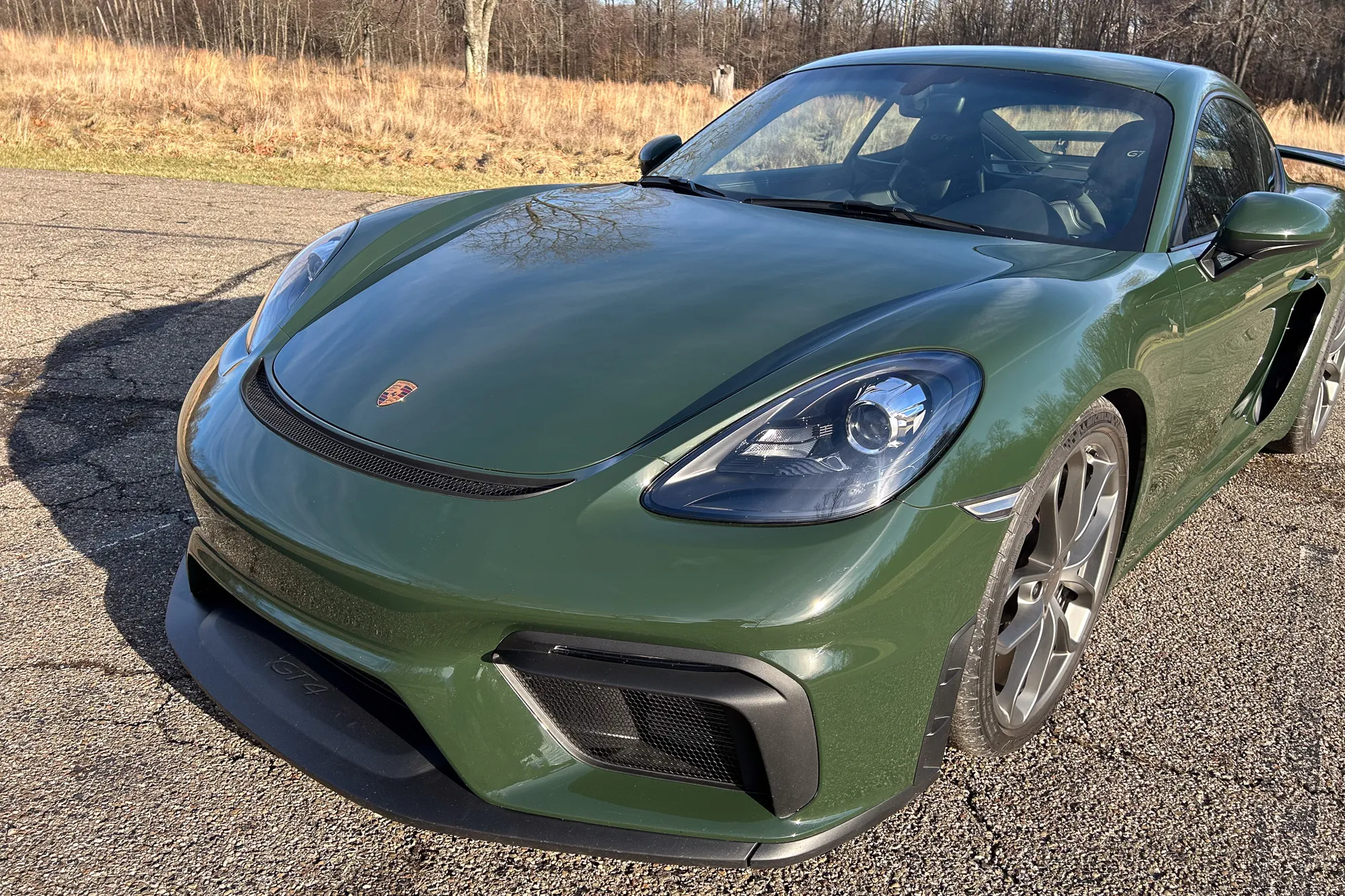 2022 Porsche 718 Cayman GT4 In Underberg Green