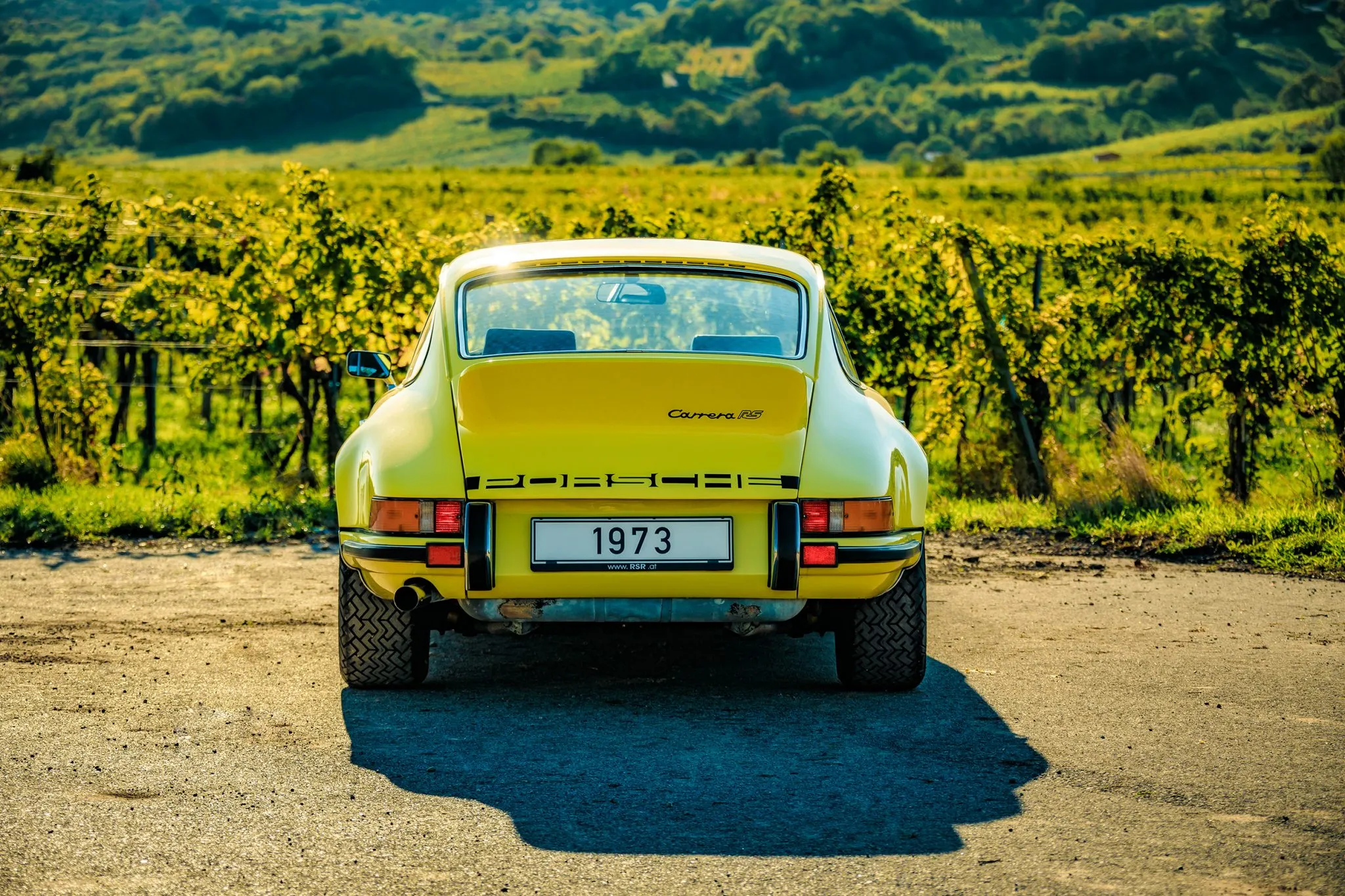 1973 Porsche 911 Carrera RS Touring in Light Yellow