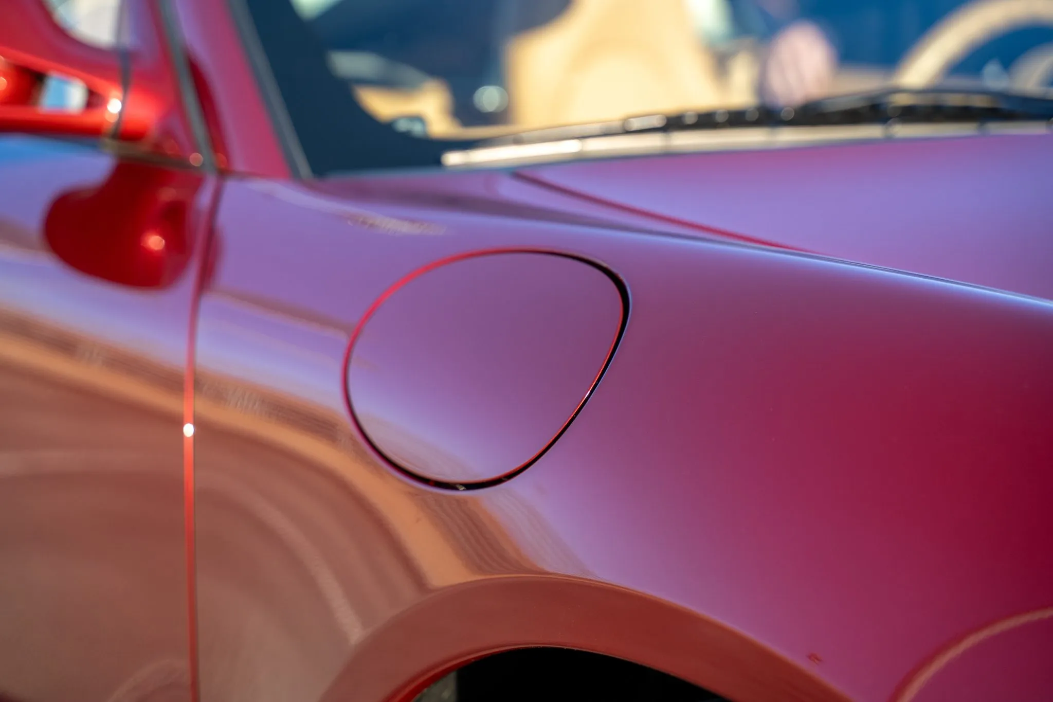 2009 Porsche Cayman in Ruby Red Metallic