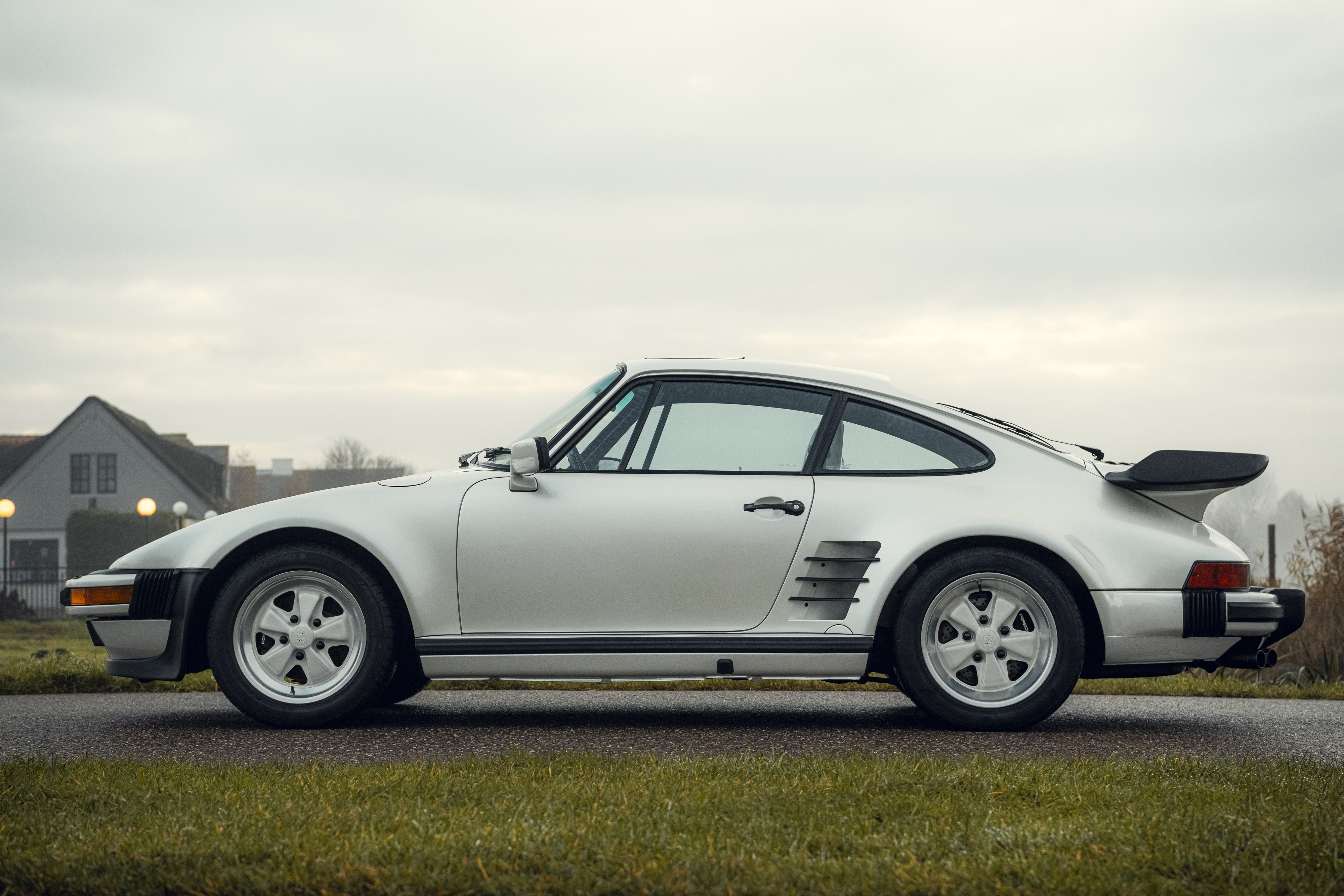 1989 Porsche 911 Turbo 'Flat-Nose' Coupe in Pearl White Metallic