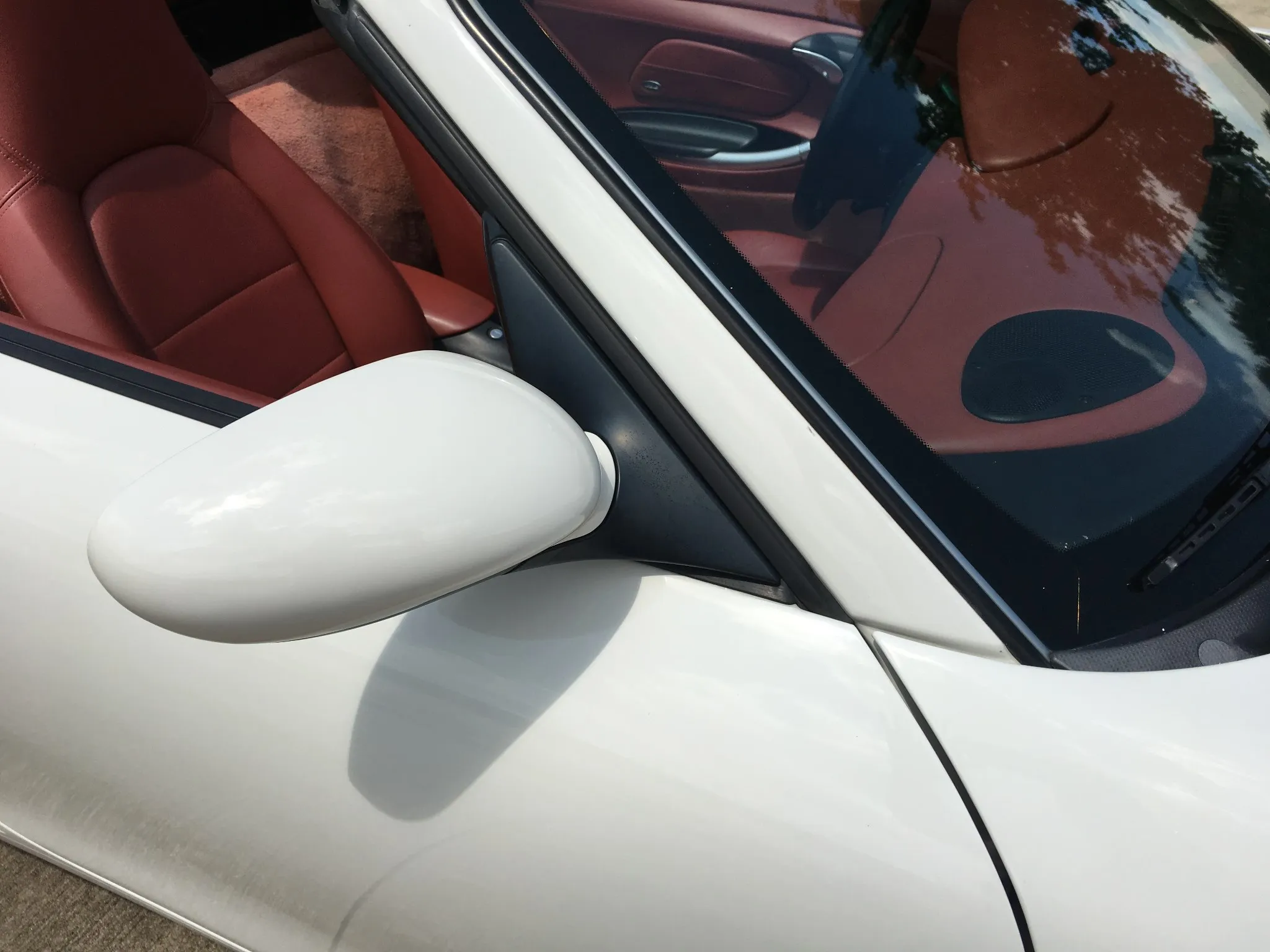 2000 Porsche Boxster S in Biarritz White