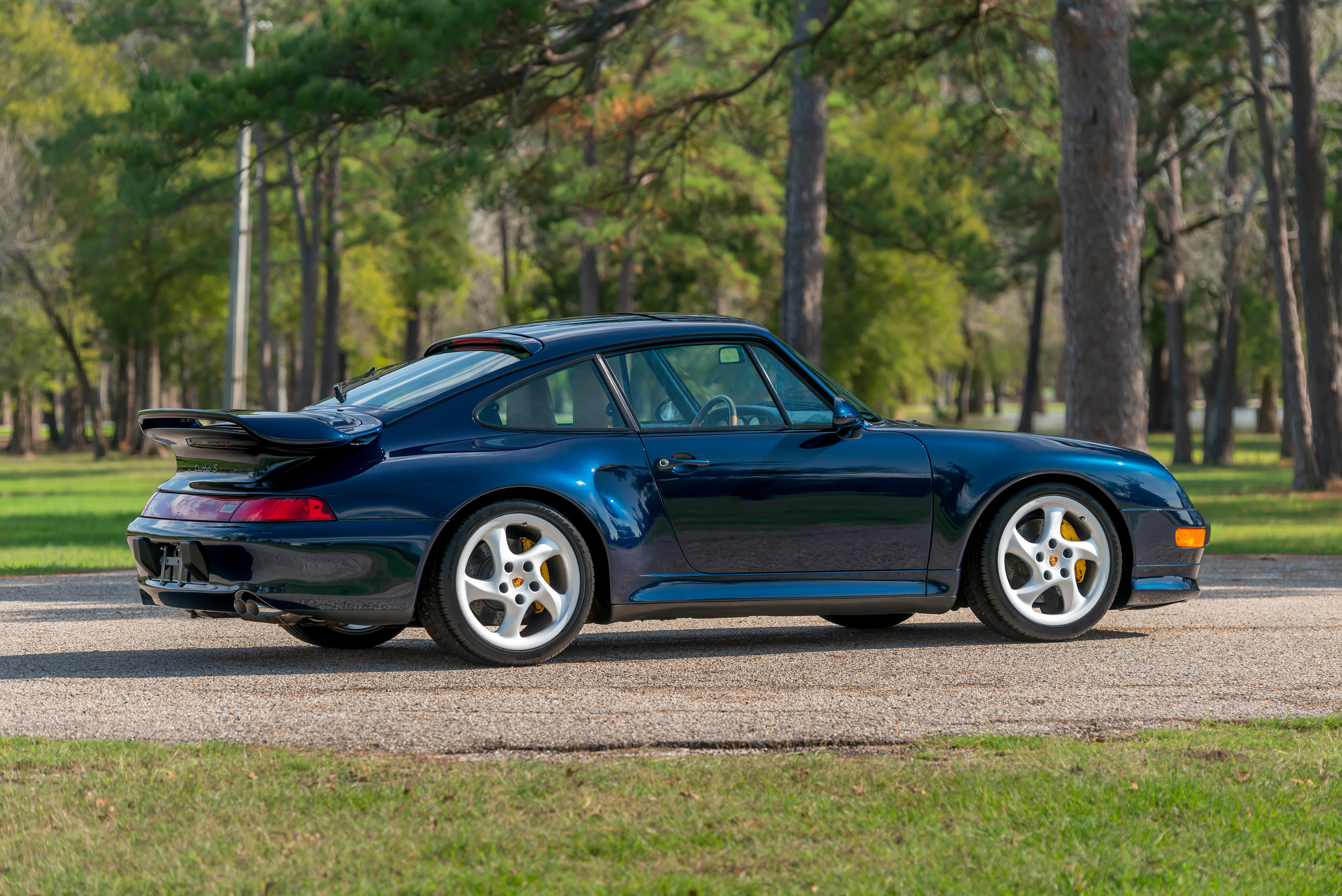 1997 Porsche 911 Turbo S in Ocean Blue Metallic
