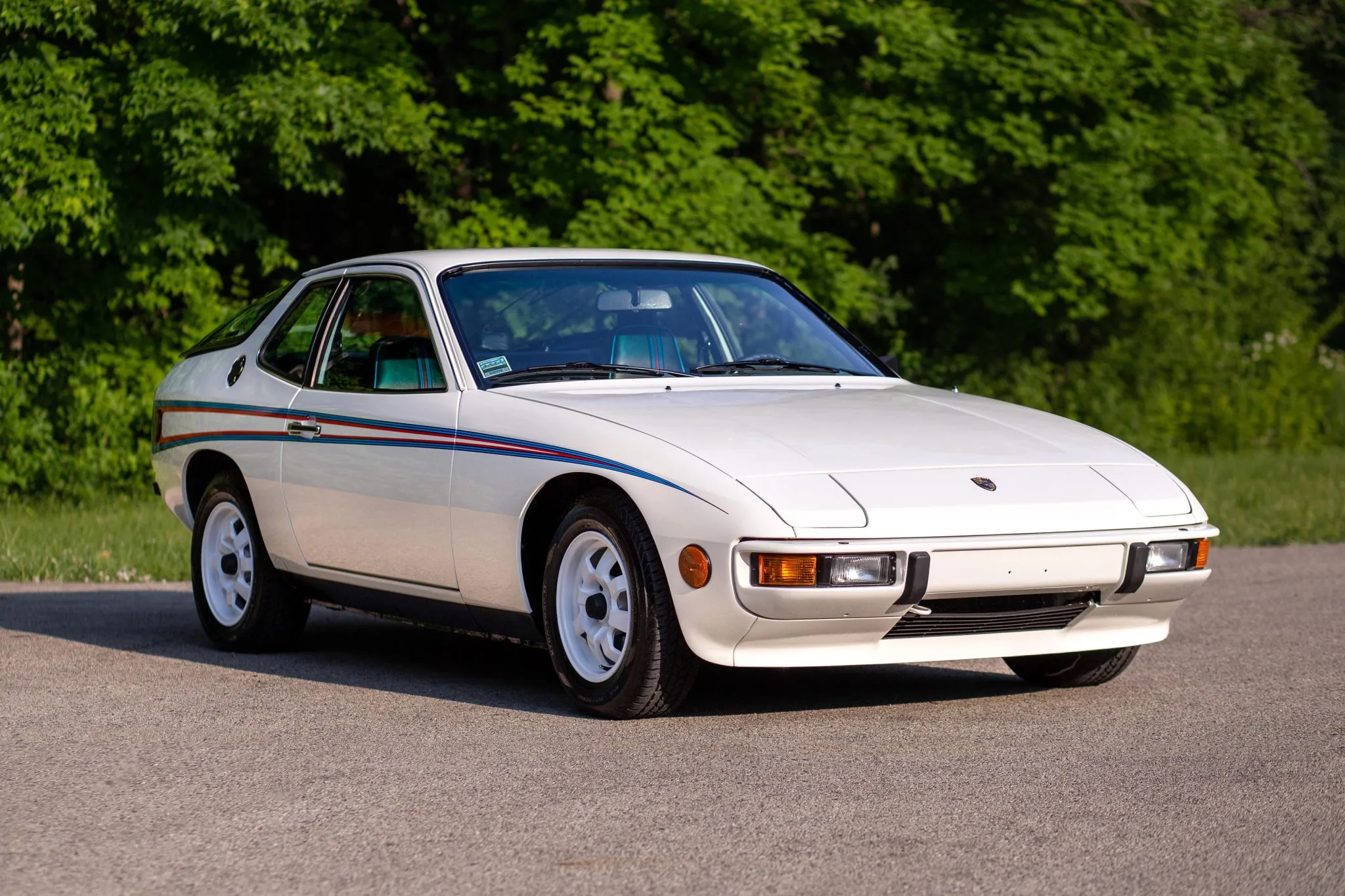1977 Porsche 924 Martini Championship Edition 5-Speed in Polar White