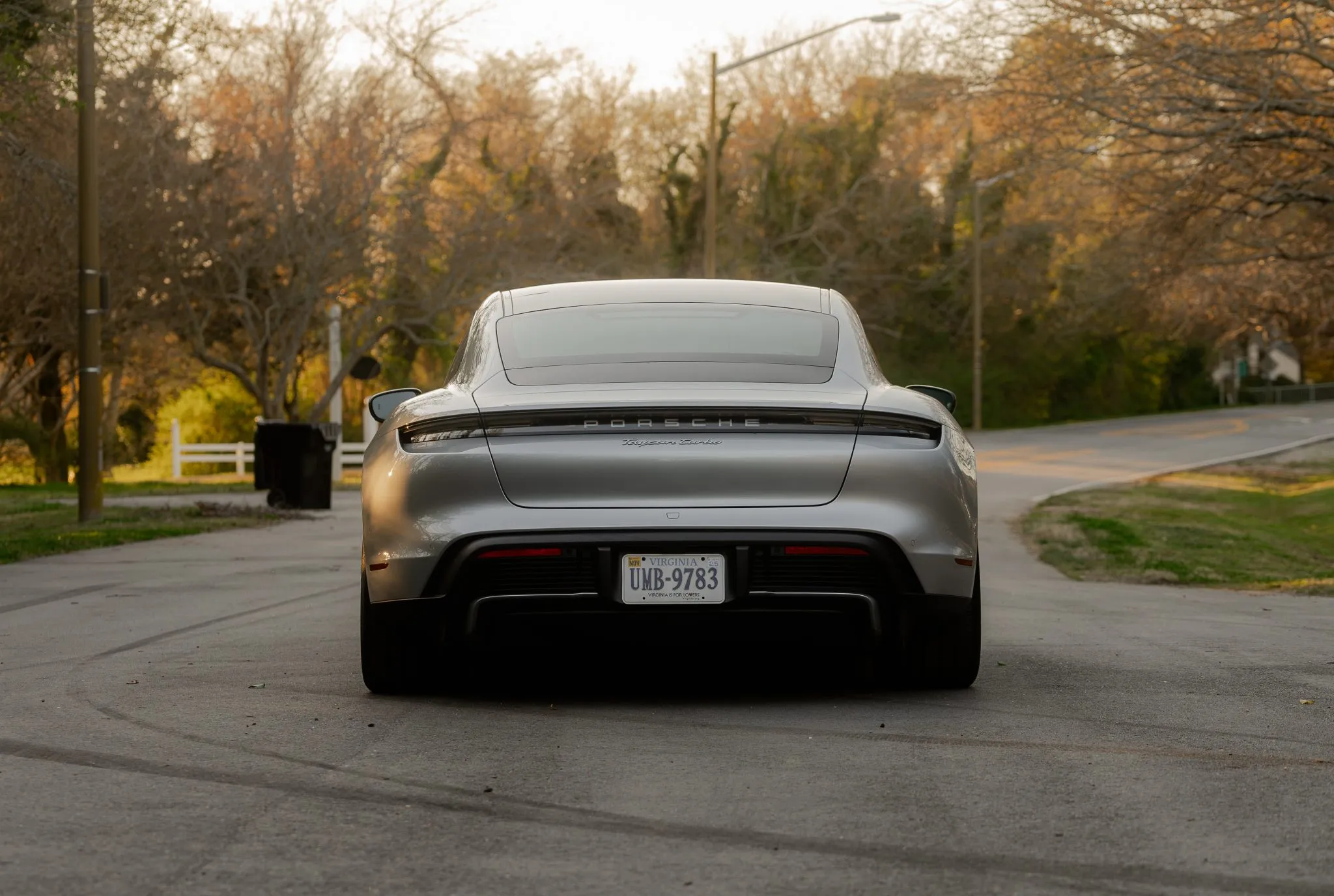 2020 Porsche Taycan Turbo in Dolomite Silver Metallic