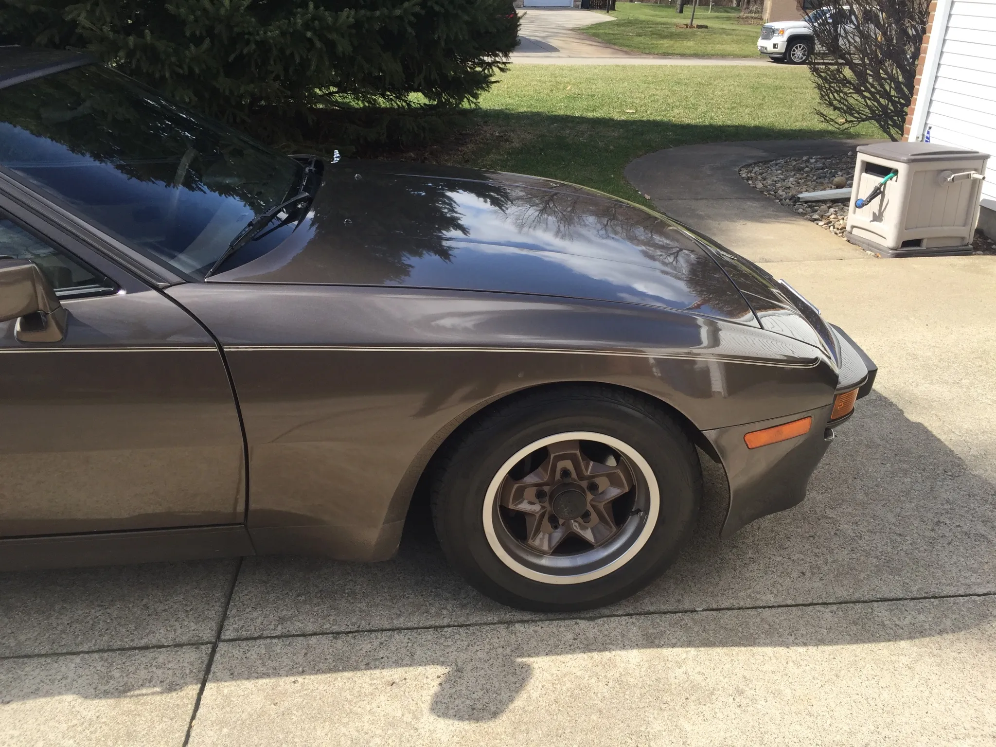 1984 Porsche 944 In Sable Brown Metallic