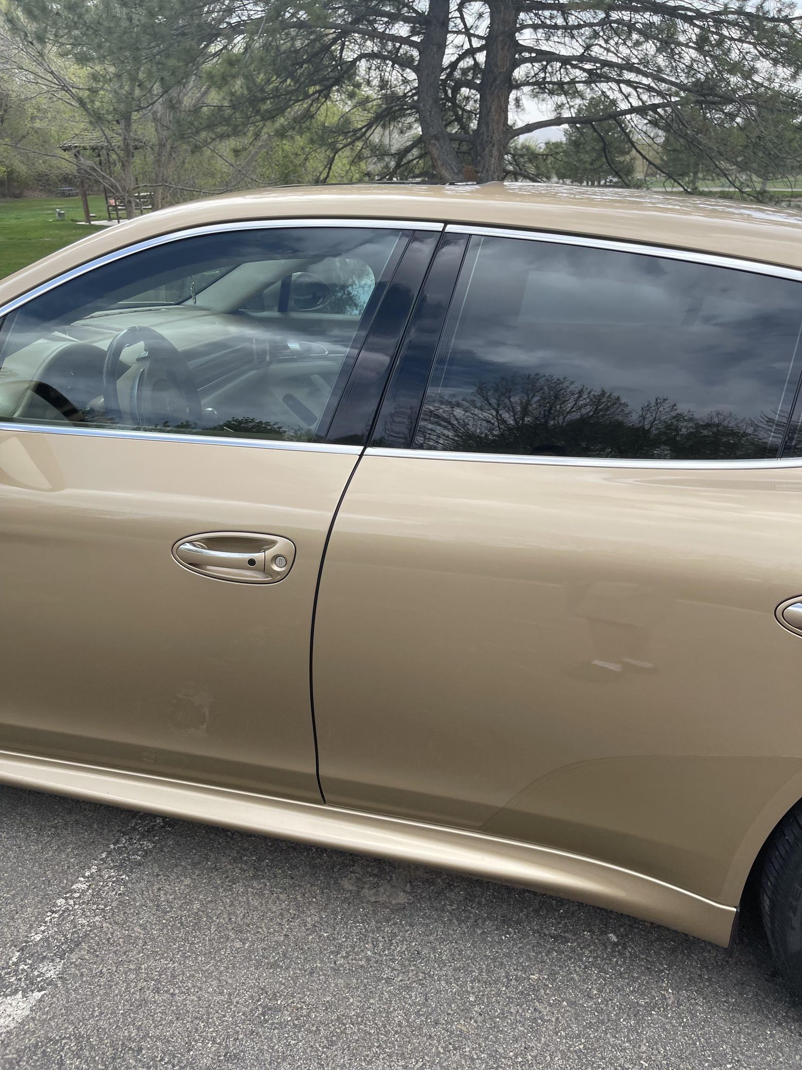2011 Porsche Panamera Turbo in Luxor Beige Metallic